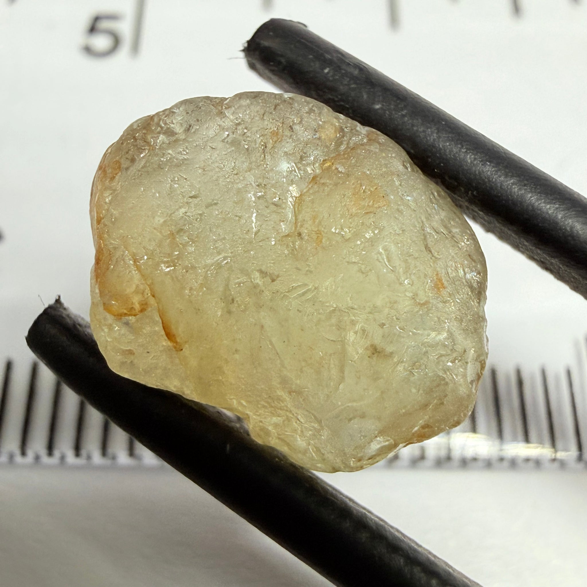 Umba Sapphire, 7.13ct, Umba Valley, Tanzania, Untreated Unheated. Slightly to moderately included (tiny scattered white spots) Flattish stone, you can cut a portrait or tablet cut