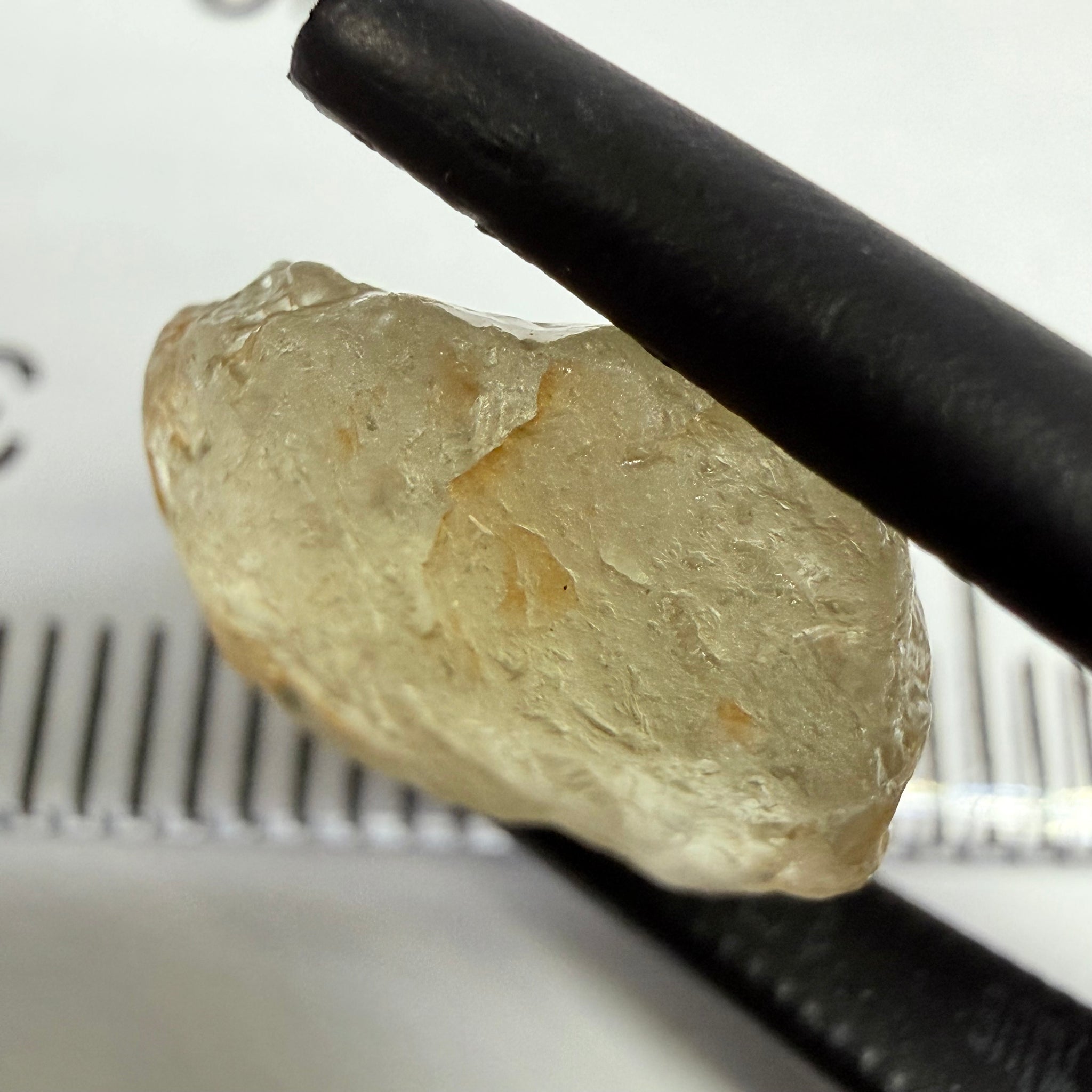 Umba Sapphire, 7.13ct, Umba Valley, Tanzania, Untreated Unheated. Slightly to moderately included (tiny scattered white spots) Flattish stone, you can cut a portrait or tablet cut