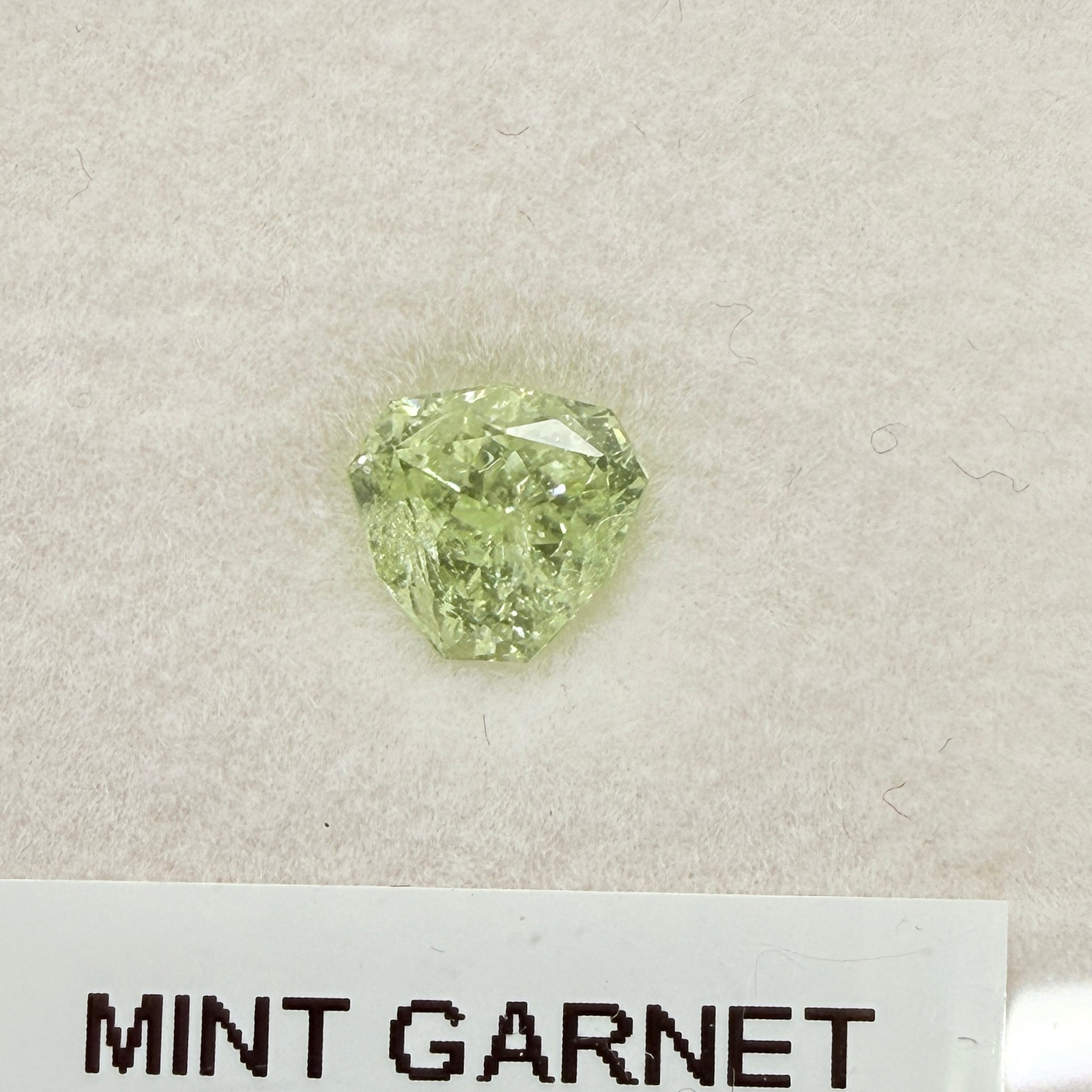 Merelani Mint/Light Color Tsavorite, 1.07ct, Untreated Unheated