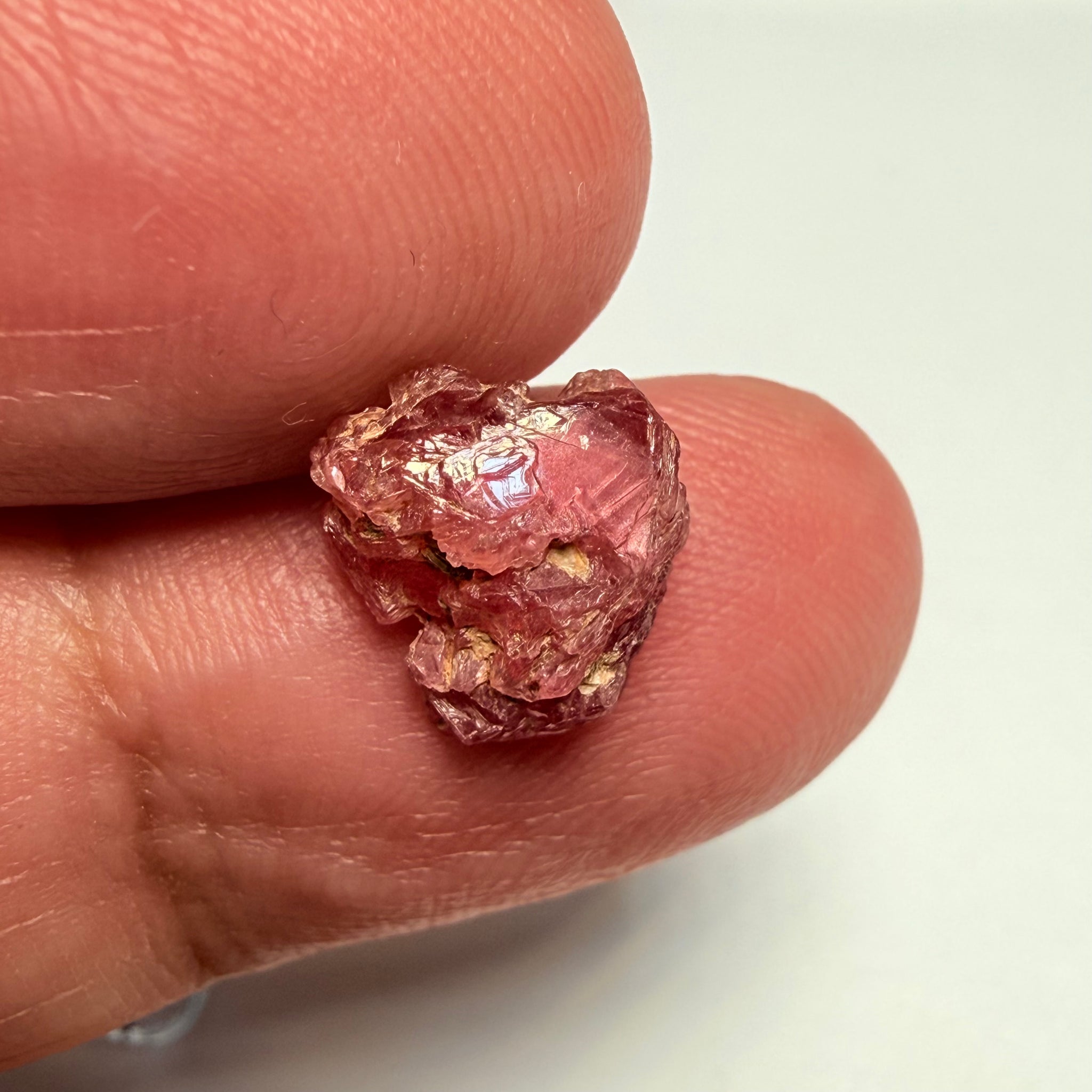 Umba Sapphire Crystal, 4.68ct, Umba, Tanzania, Untreated Unheated, not for faceting, set into jewellery as is
