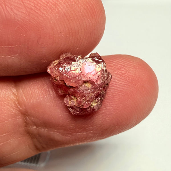 Umba Sapphire Crystal, 4.68ct, Umba, Tanzania, Untreated Unheated, not for faceting, set into jewellery as is