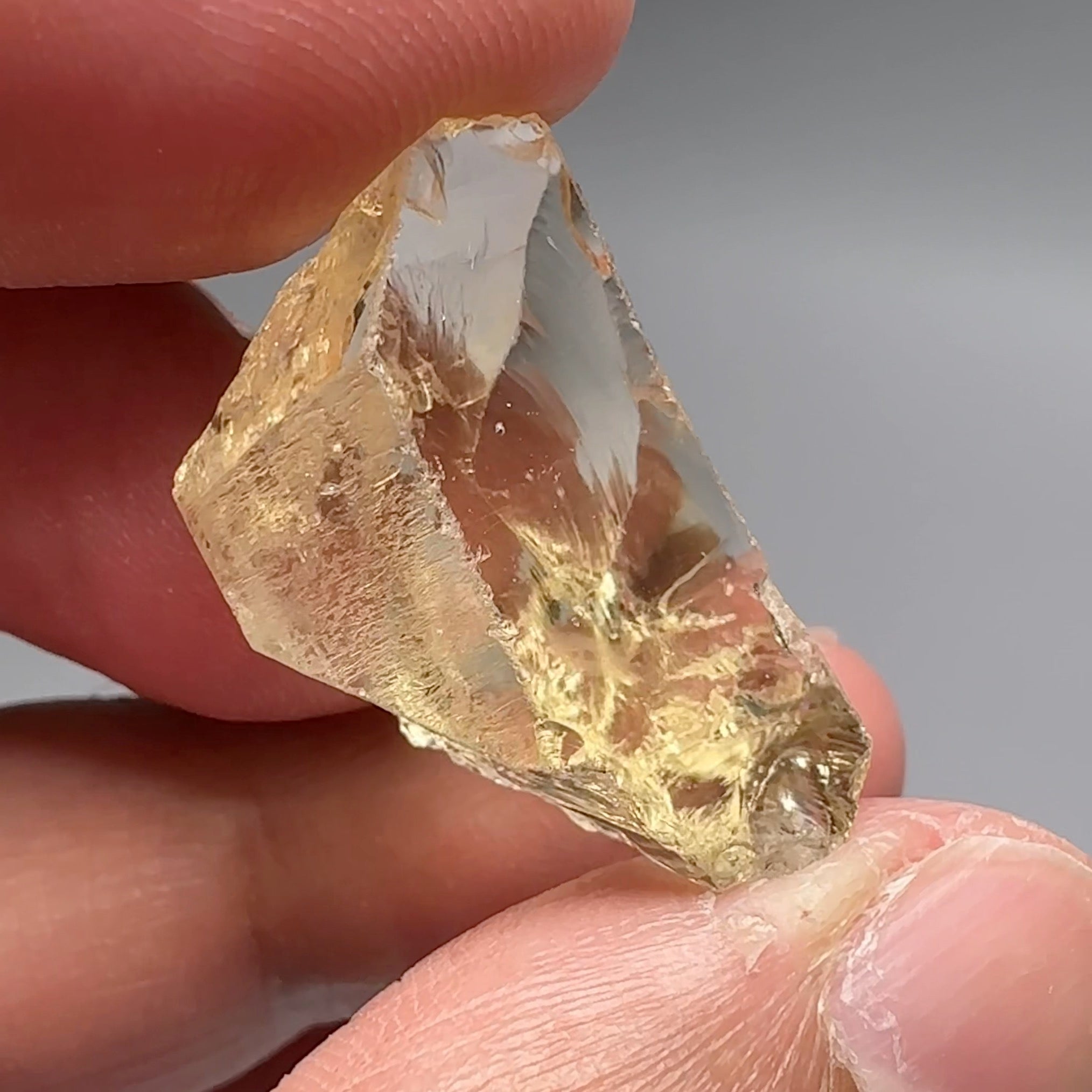 Citrine, 27.97ct, Zambia, Untreated Unheated, VVS-IF