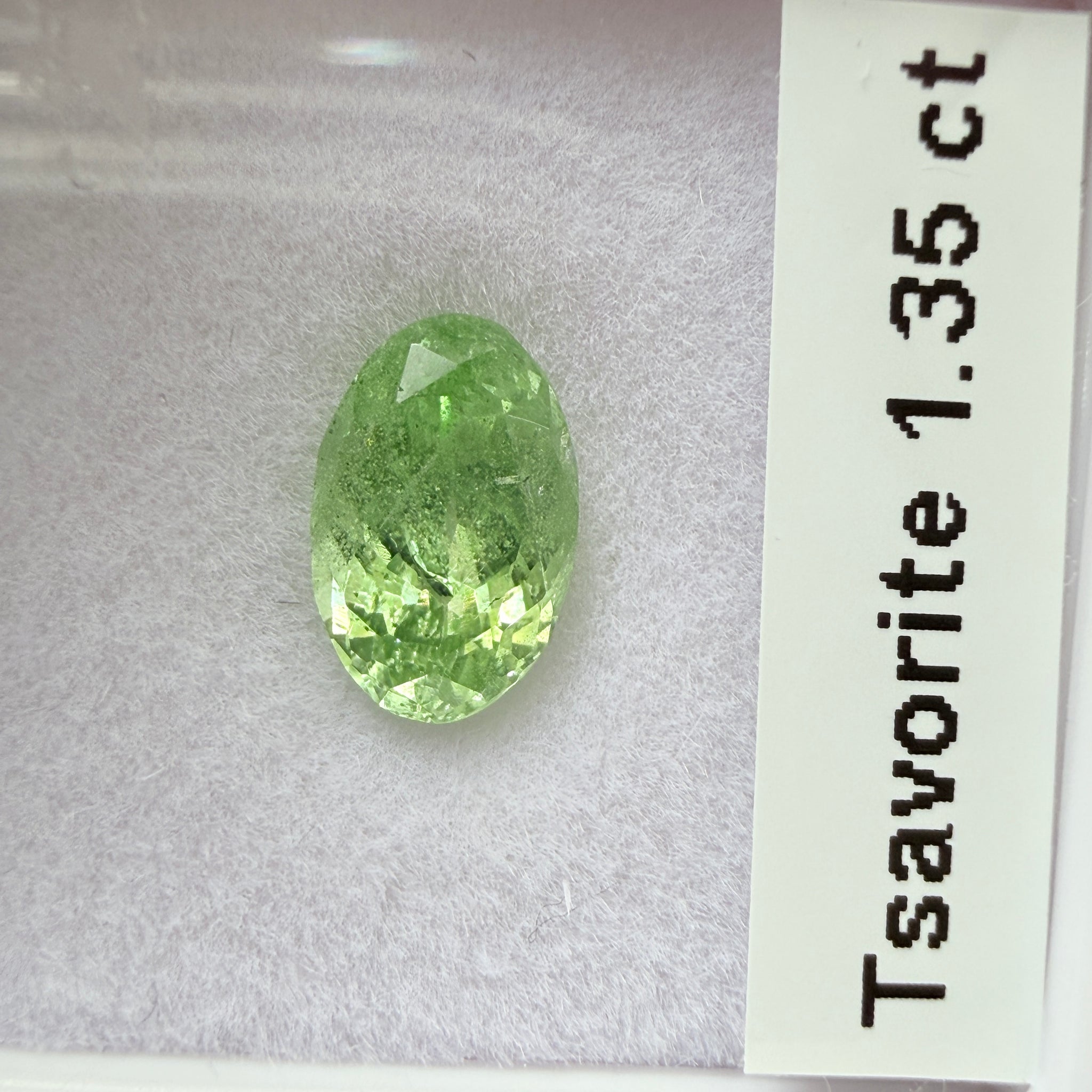 Tsavorite Garnet, 1.35ct, Tanzania, Unheated Untreated