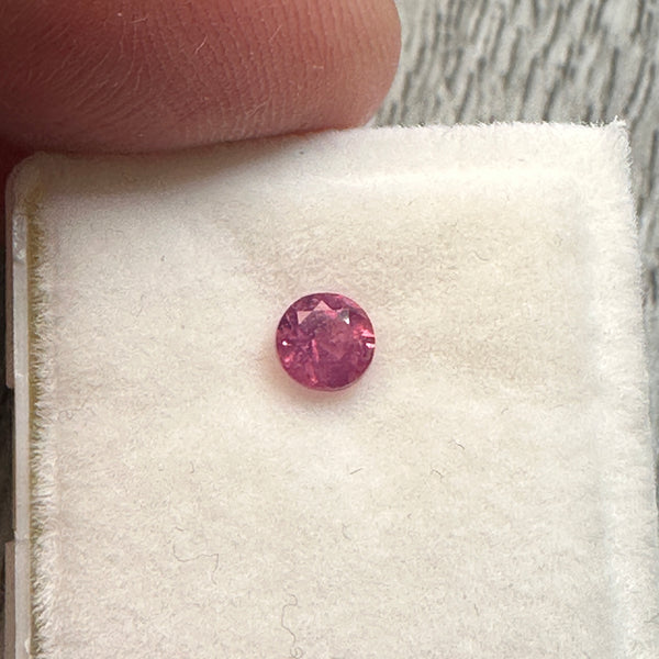 Winza Sapphire, 0.44ct, Tanzania, Untreated Unheated, Native Cut