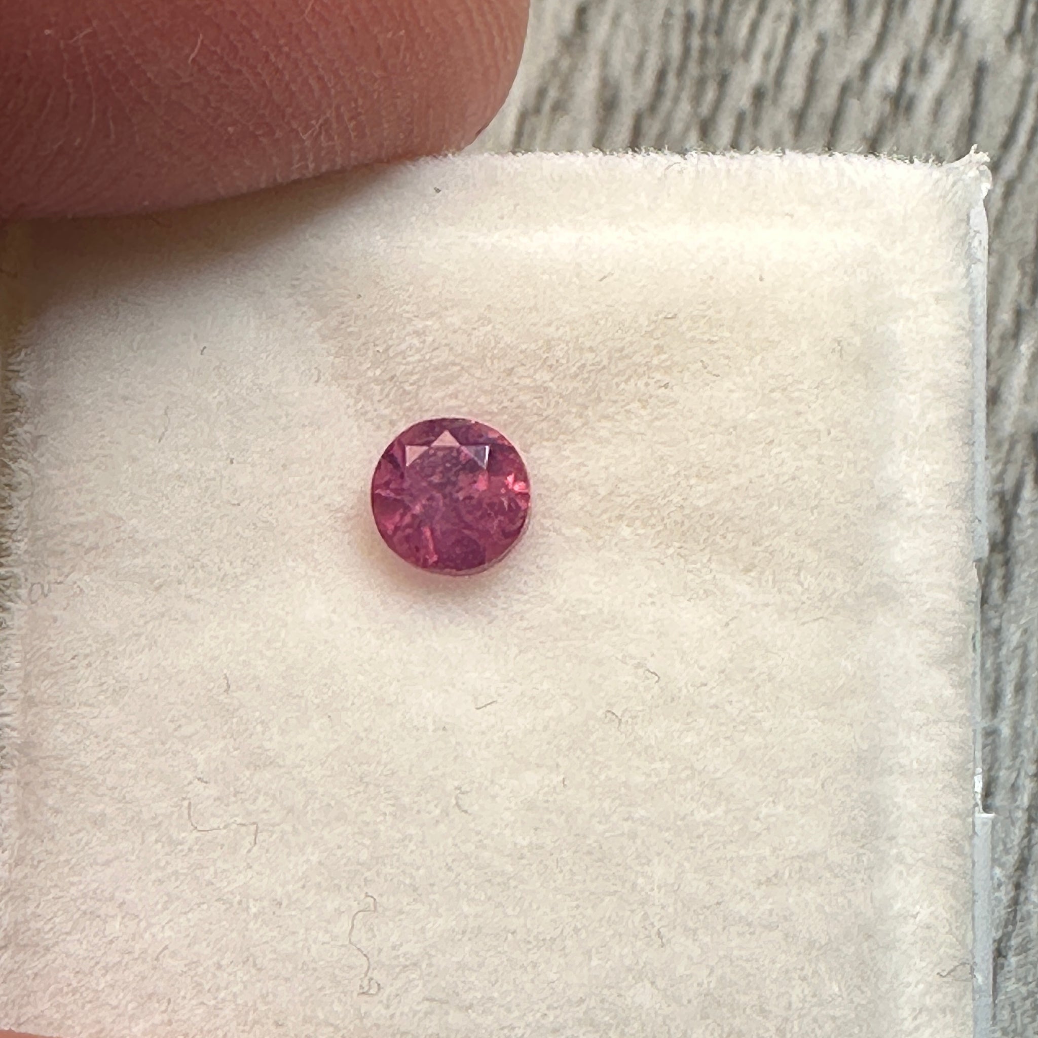 Winza Sapphire, 0.44ct, Tanzania, Untreated Unheated, Native Cut