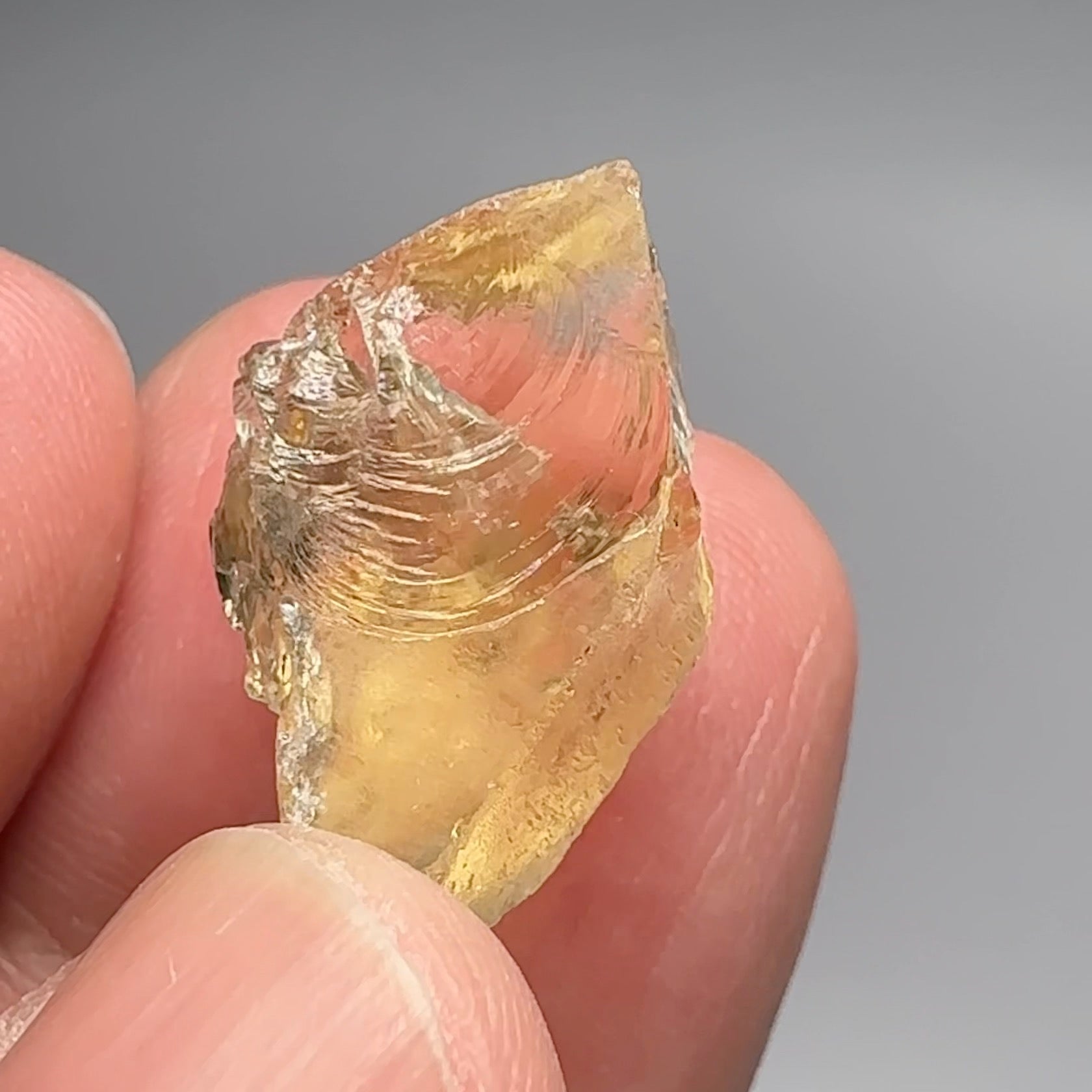 Citrine, 26.79ct, Zambia, Untreated Unheated, slight issues on outside, rest VVS-IF