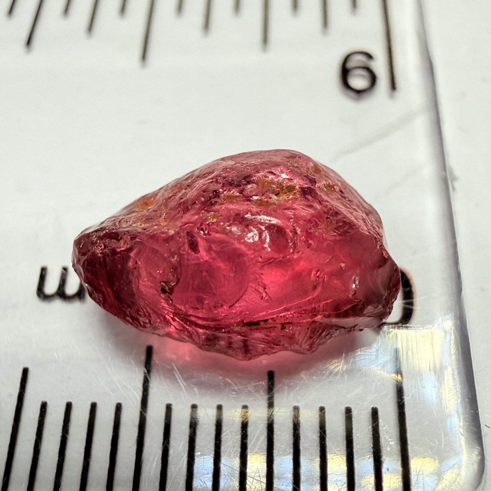 Lindi Garnet, 5.47ct, Lindi, Tanzania, Untreated Unheated, vs and slightly flat, see pics