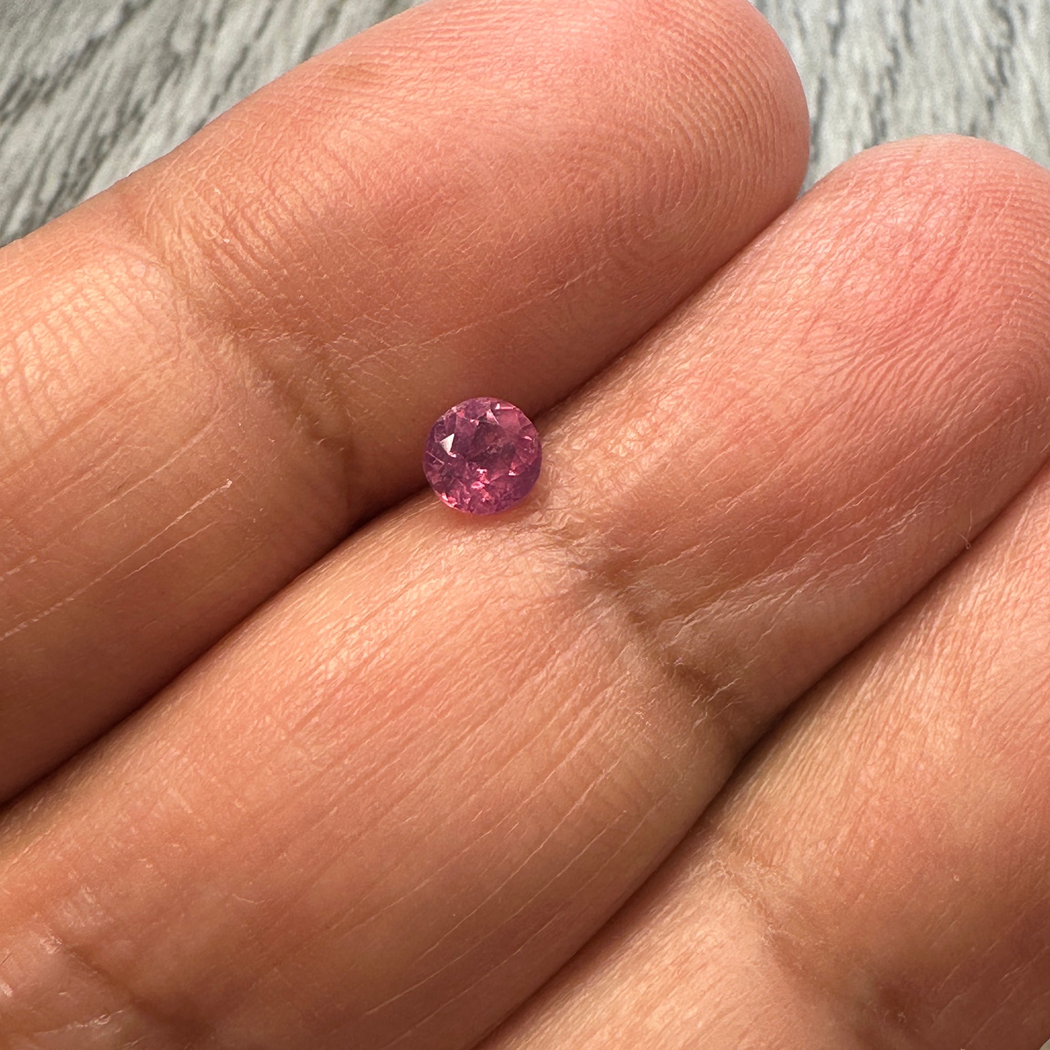 Winza Sapphire, 0.44ct, Tanzania, Untreated Unheated, Native Cut
