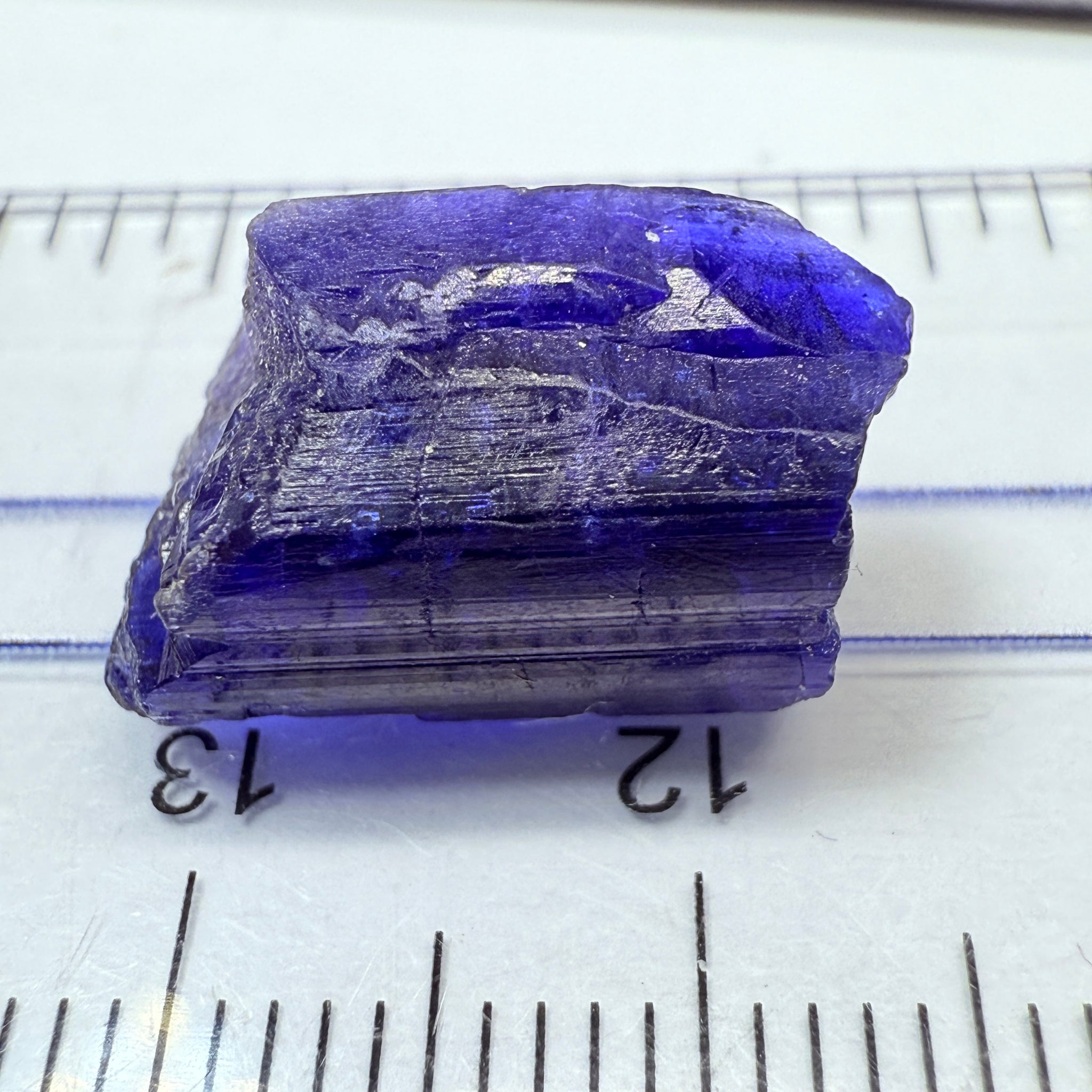 Tanzanite Crystal, 11.32ct, Tanzania, Gently Heated