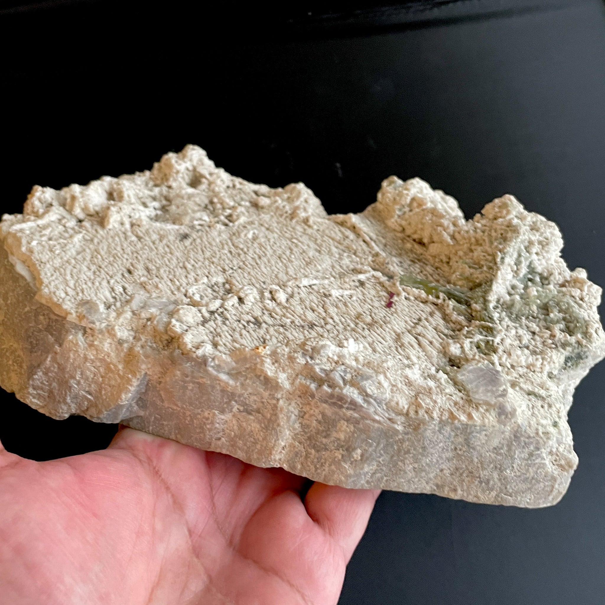 2614Gm Tourmaline Matrix From Mwajanga Tanzania. Untreated Unheated