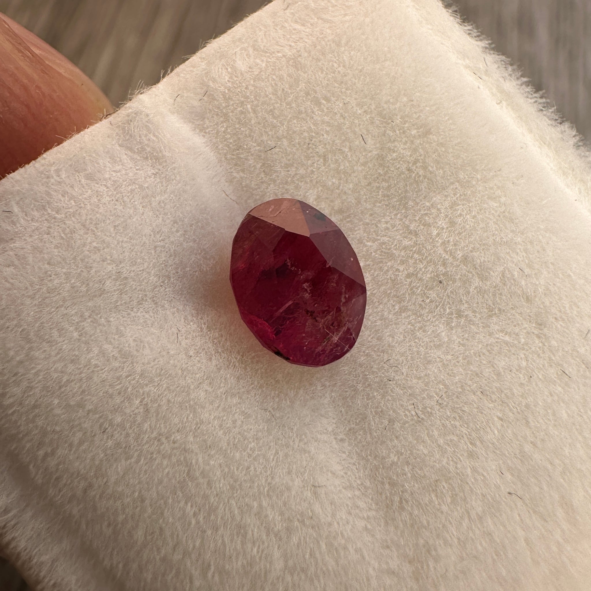 Winza Ruby, 0.86ct, Untreated Unheated