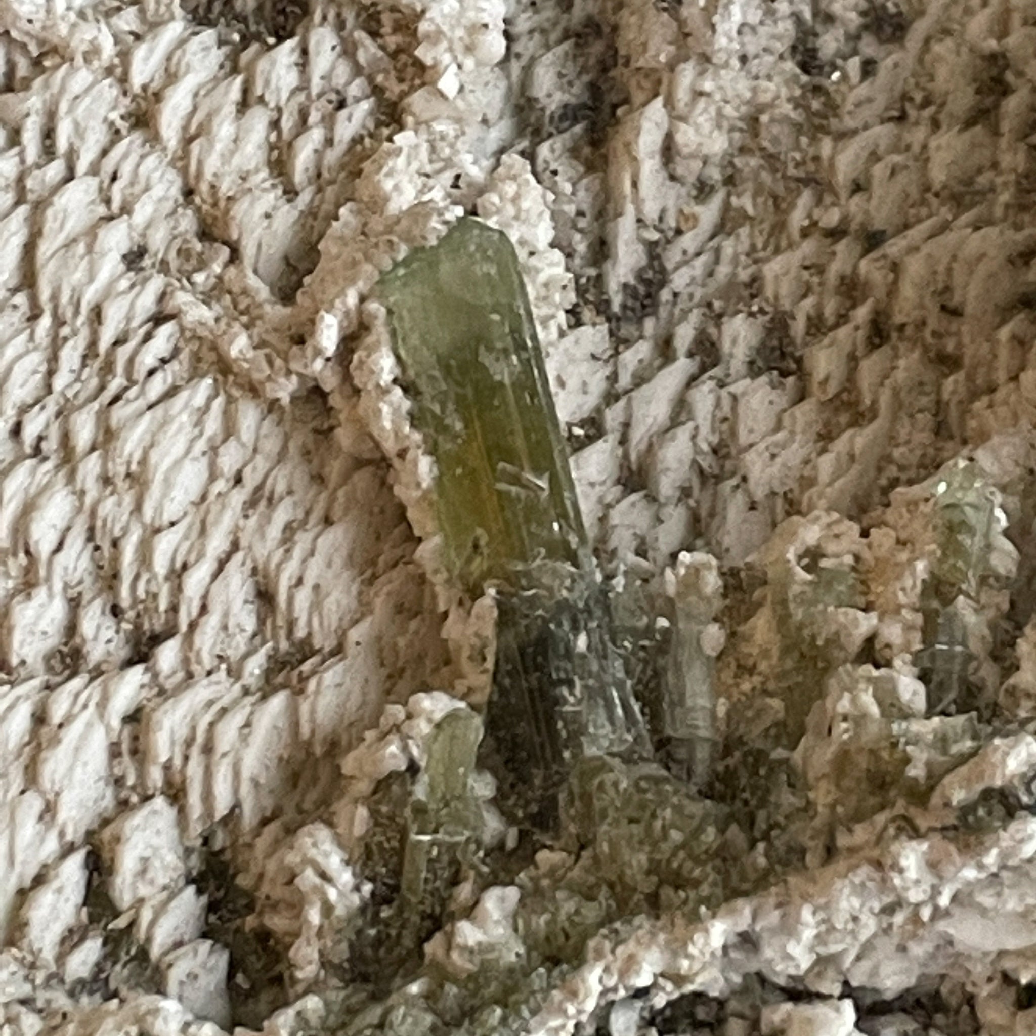 2614Gm Tourmaline Matrix From Mwajanga Tanzania. Untreated Unheated