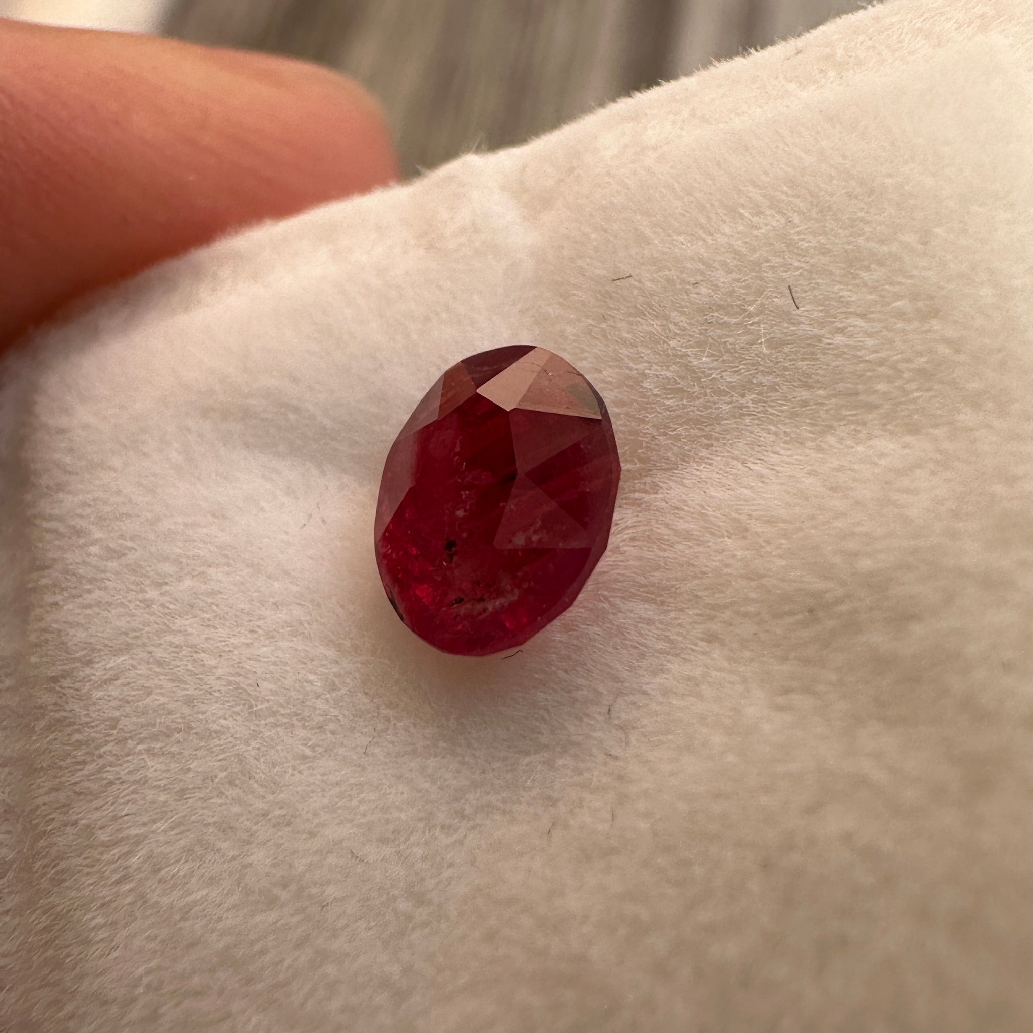 Winza Ruby, 0.86ct, Untreated Unheated