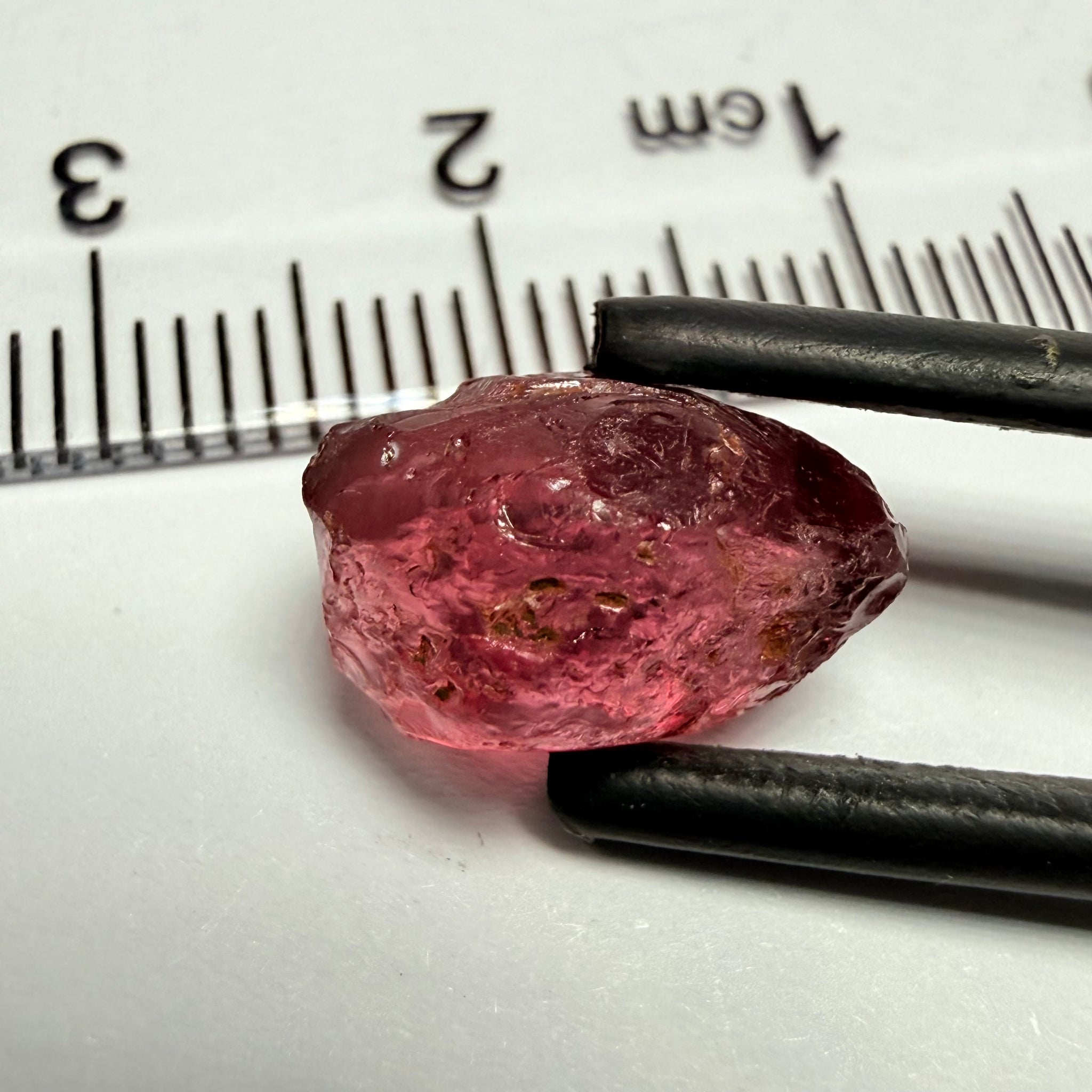 Lindi Garnet, 5.47ct, Lindi, Tanzania, Untreated Unheated, vs and slightly flat, see pics