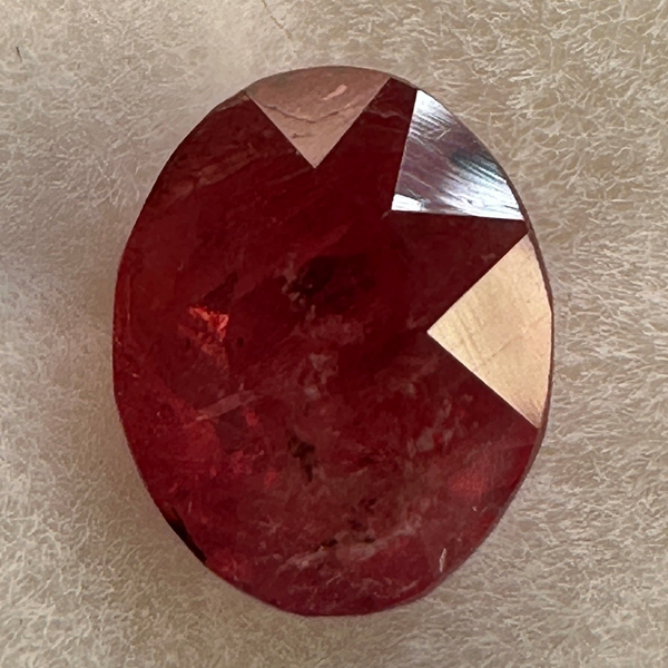 Winza Ruby, 0.86ct, Untreated Unheated