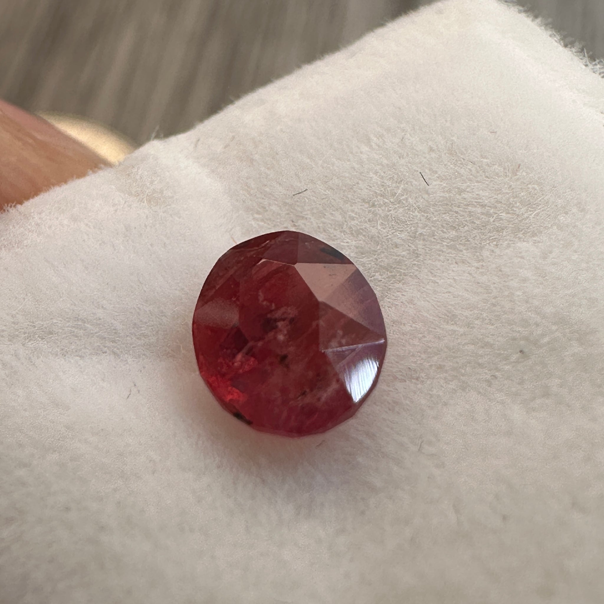 Winza Ruby, 0.86ct, Untreated Unheated