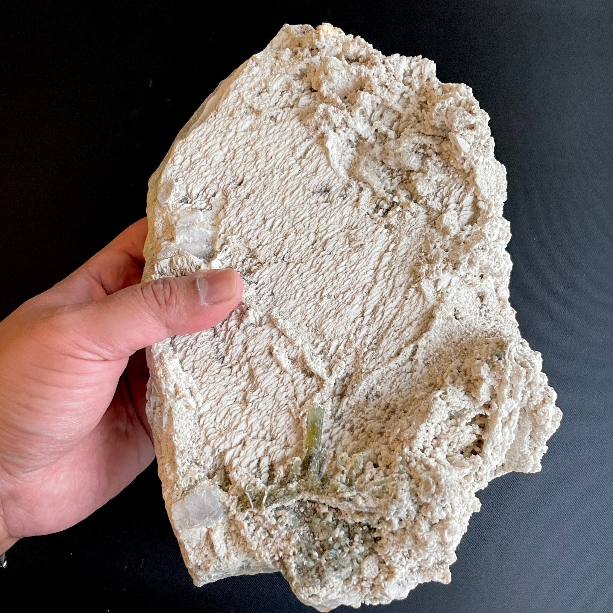 2614Gm Tourmaline Matrix From Mwajanga Tanzania. Untreated Unheated