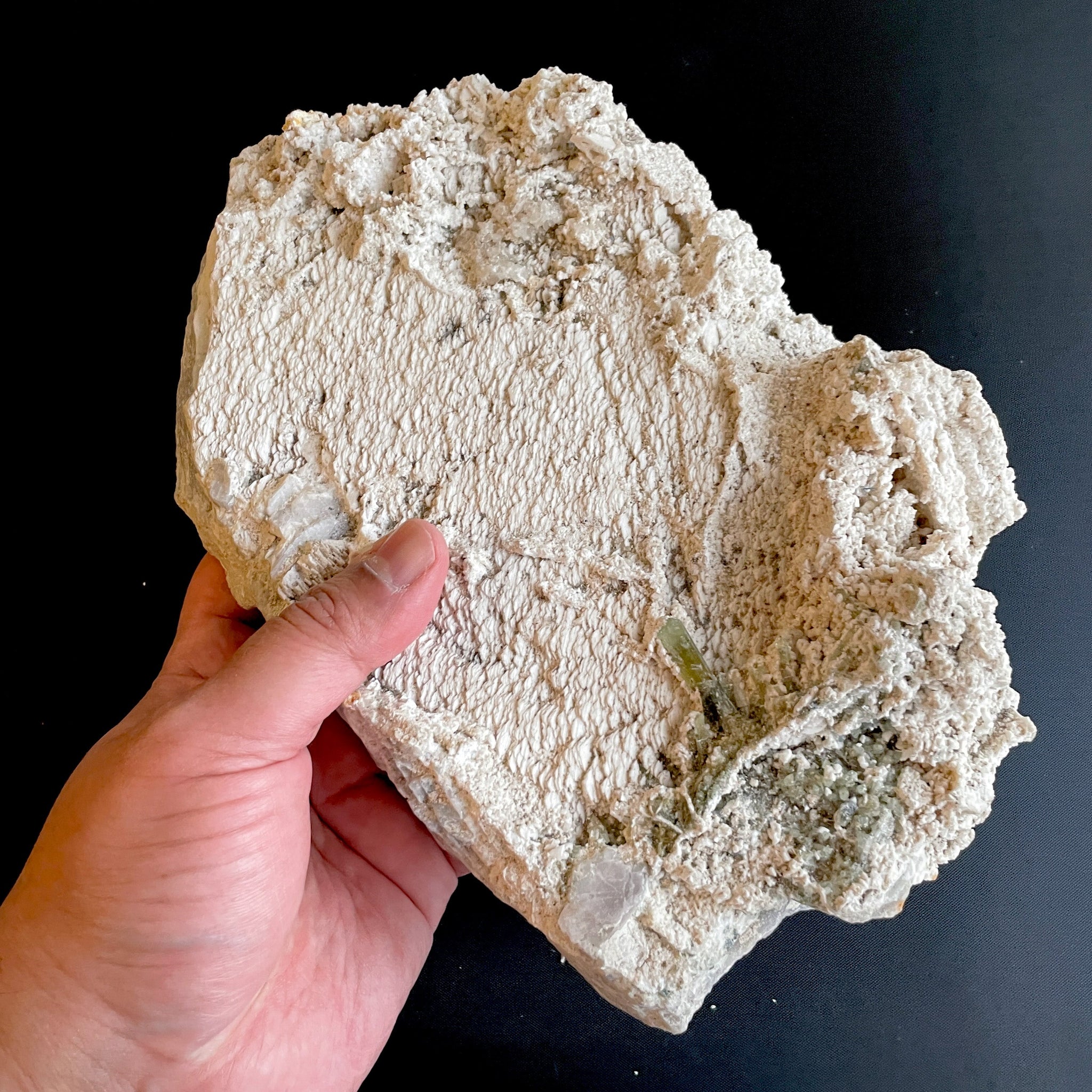 2614Gm Tourmaline Matrix From Mwajanga Tanzania. Untreated Unheated