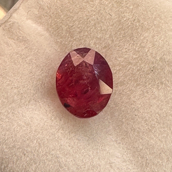 Winza Ruby, 0.86ct, Untreated Unheated
