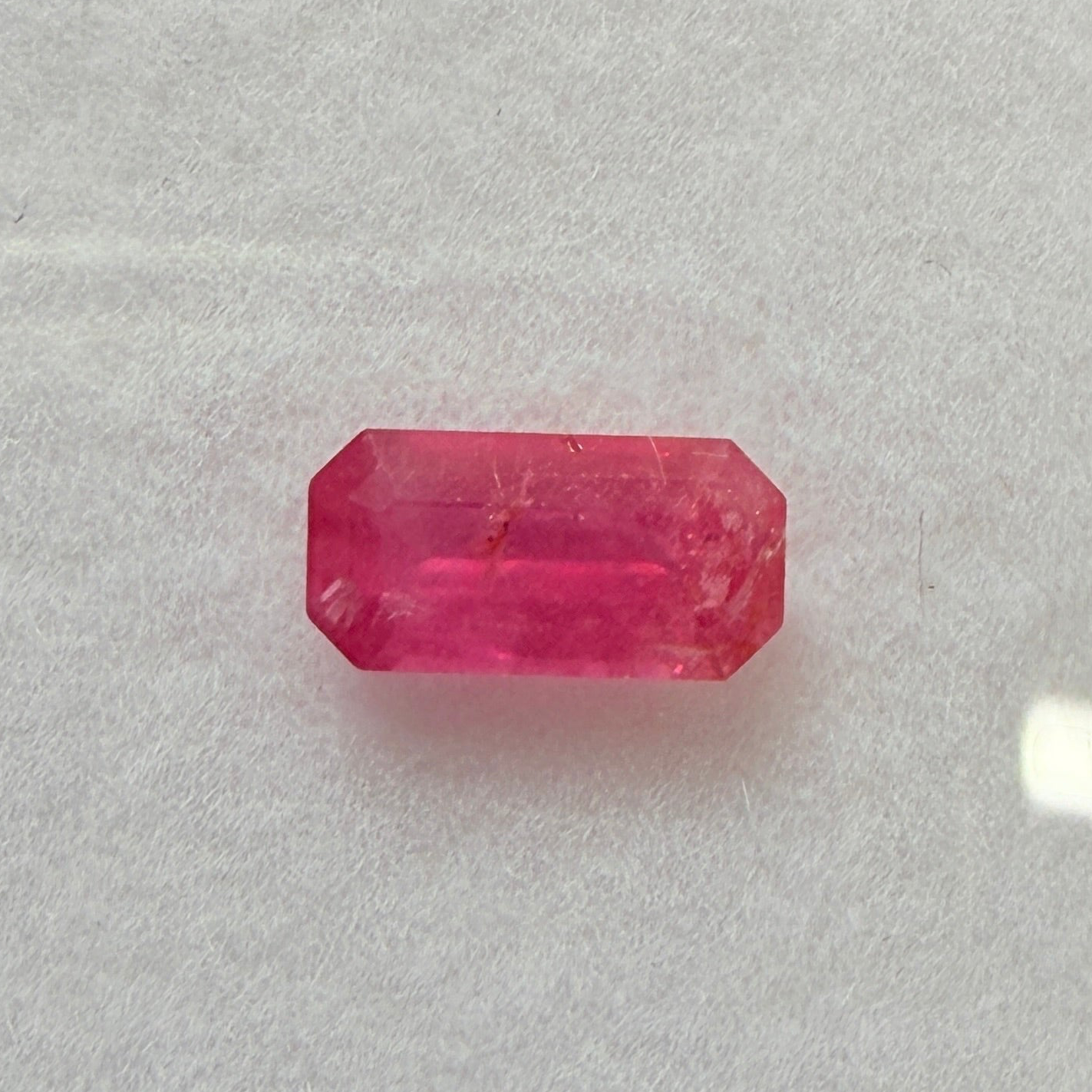 Mahenge Spinel, 0.65ct, Mahenge, Tanzania, Untreated Unheated, native cut, included, 7x3.3mm