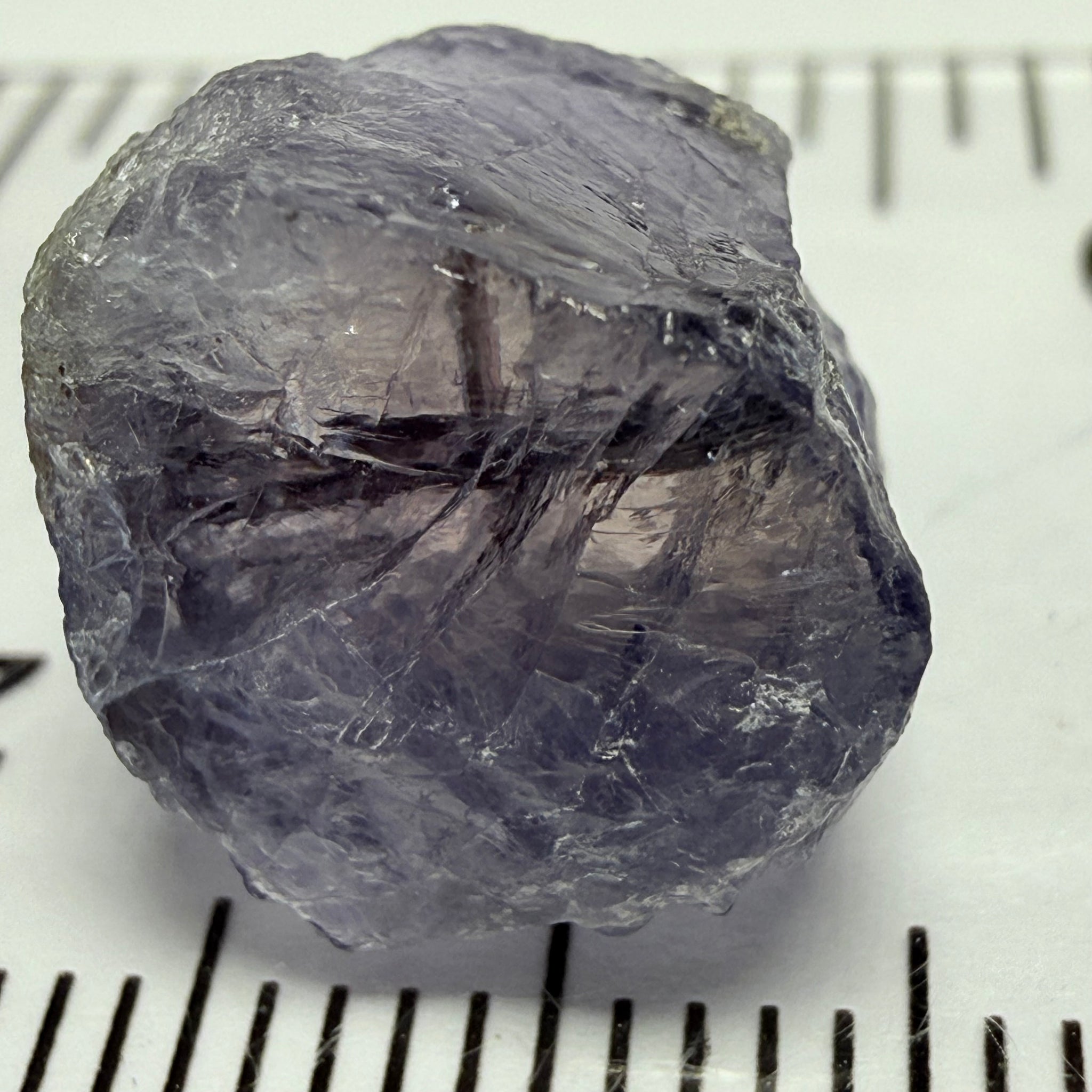 Rare, Tourmaline in Iolite! 9.89ct, Babati, Tanzania, Untreated Unheated