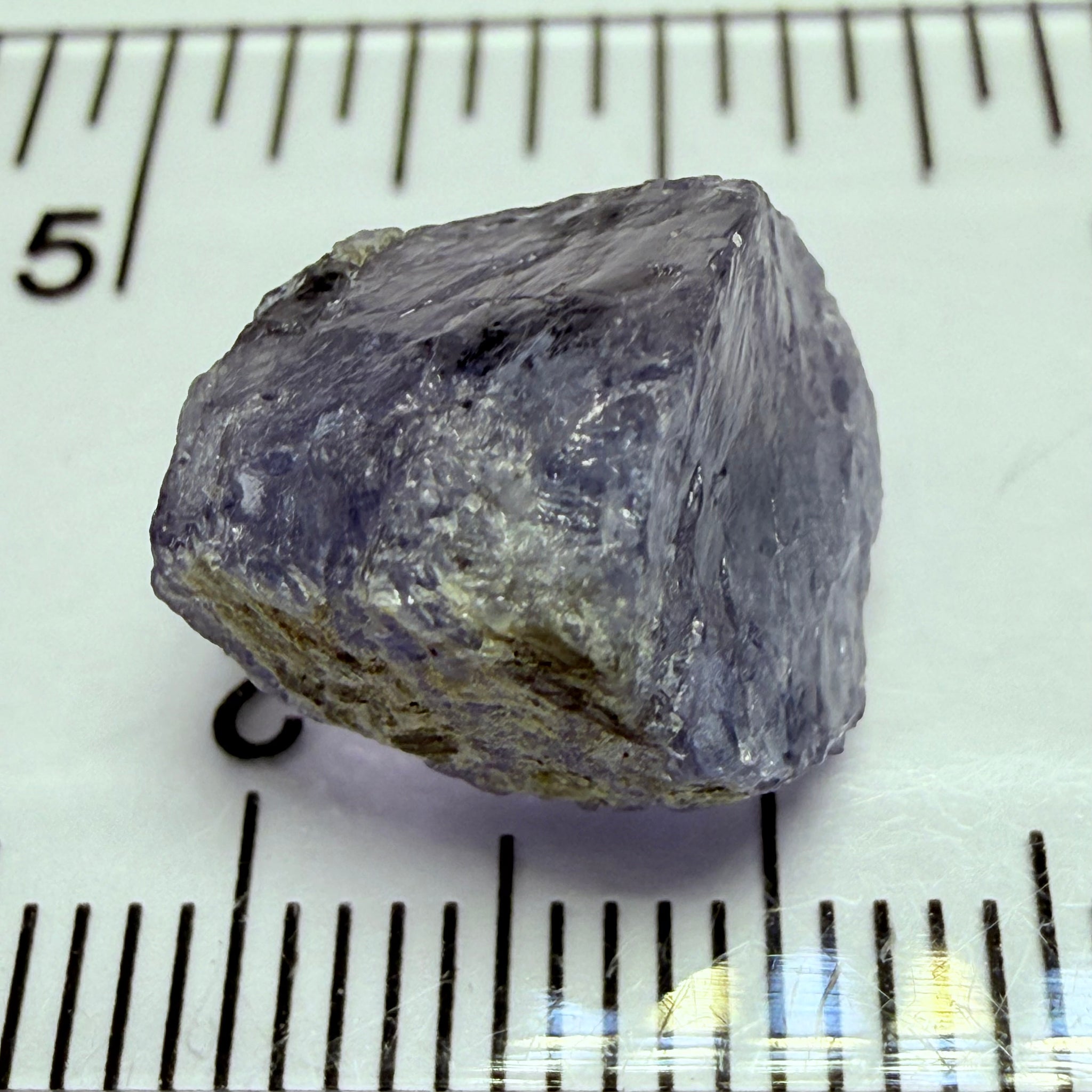 Rare, Tourmaline in Iolite! 9.89ct, Babati, Tanzania, Untreated Unheated