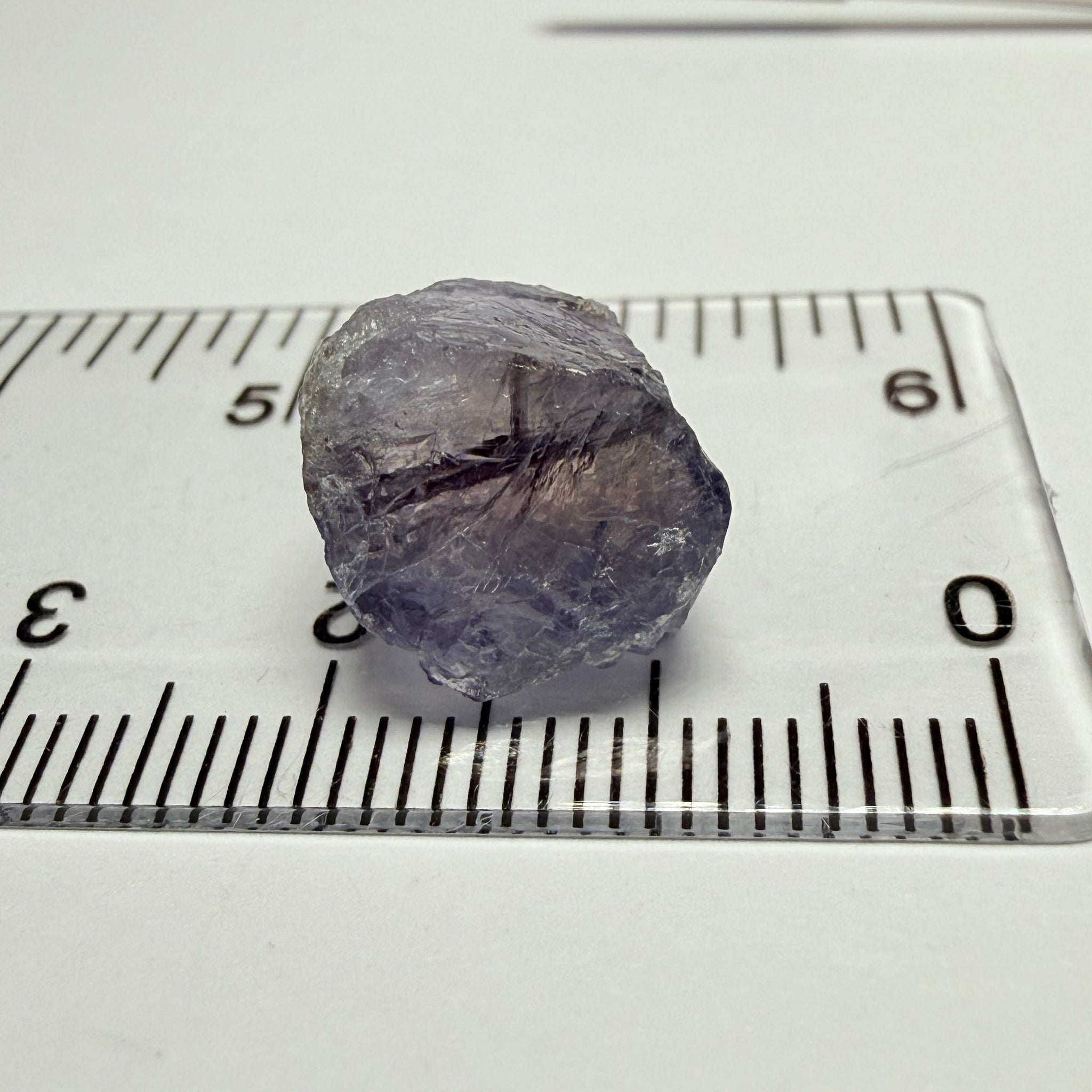 Rare, Tourmaline in Iolite! 9.89ct, Babati, Tanzania, Untreated Unheated