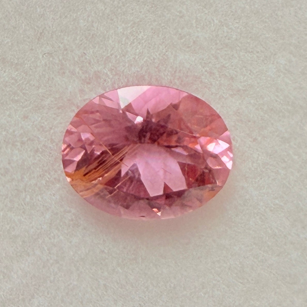 Mahenge Spinel, 2.90ct, Tanzania, Untreated Unheated, 9.9 x 8.1 x 5.4mm needles coming in, see pics