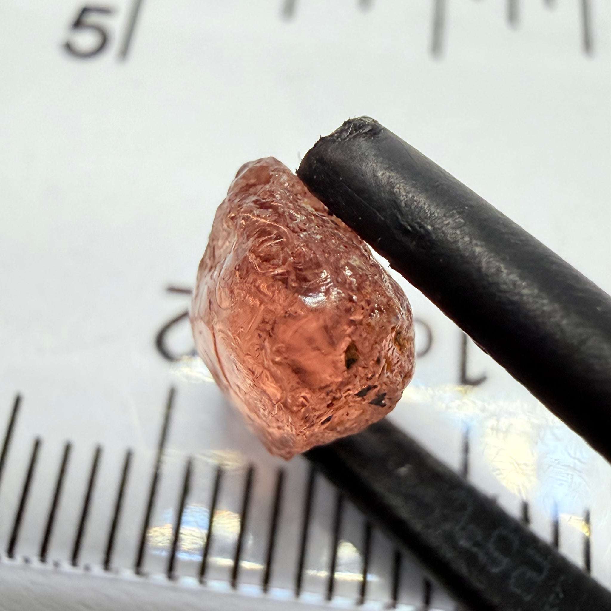 Colour Change Garnet, 3.01ct, Tanzania, Untreated Unheated, slight black crystal inclusions on the outer skin on one end, 1 ish mm into one side.  Rest vvs-if