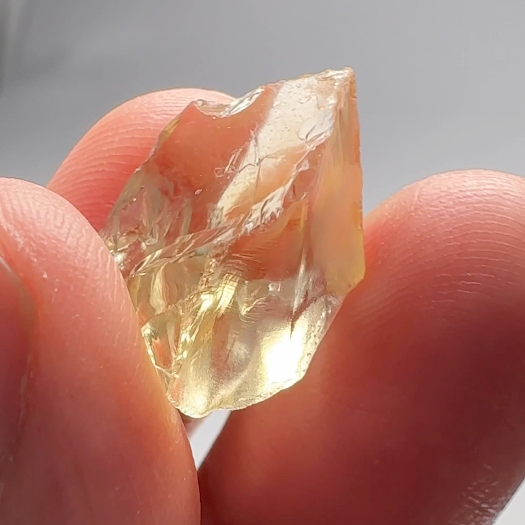Citrine, 13.32ct, Zambia, Untreated Unheated, VVS-IF