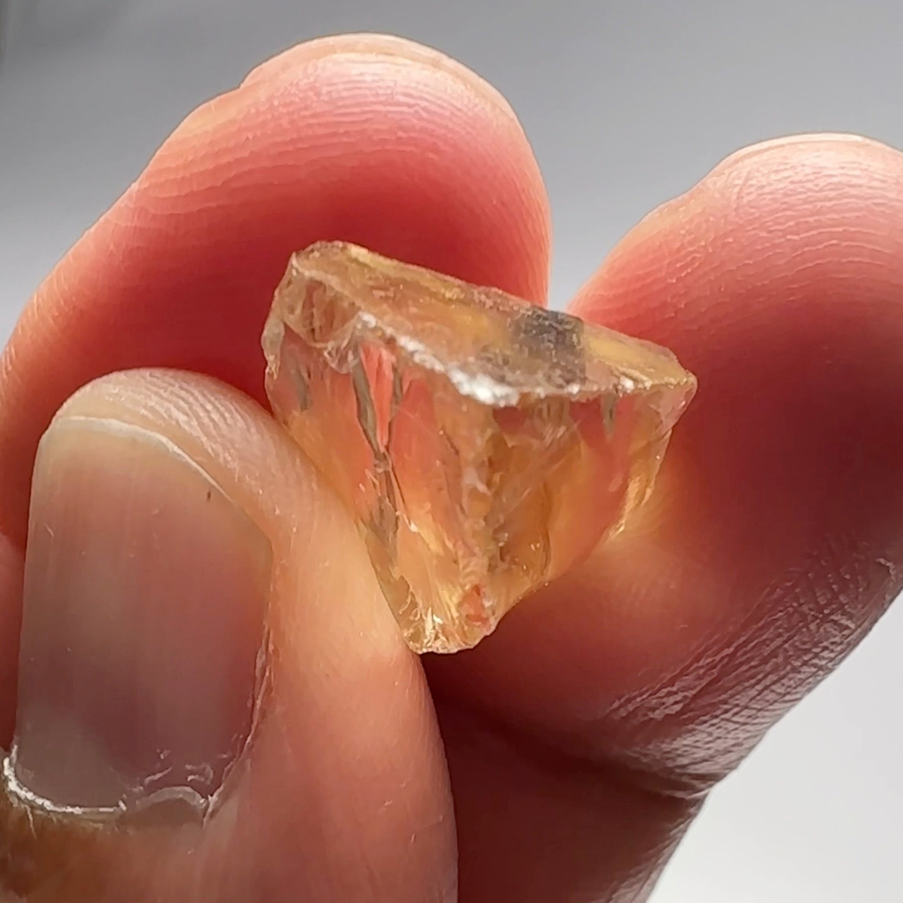 Citrine, 13.32ct, Zambia, Untreated Unheated, VVS-IF