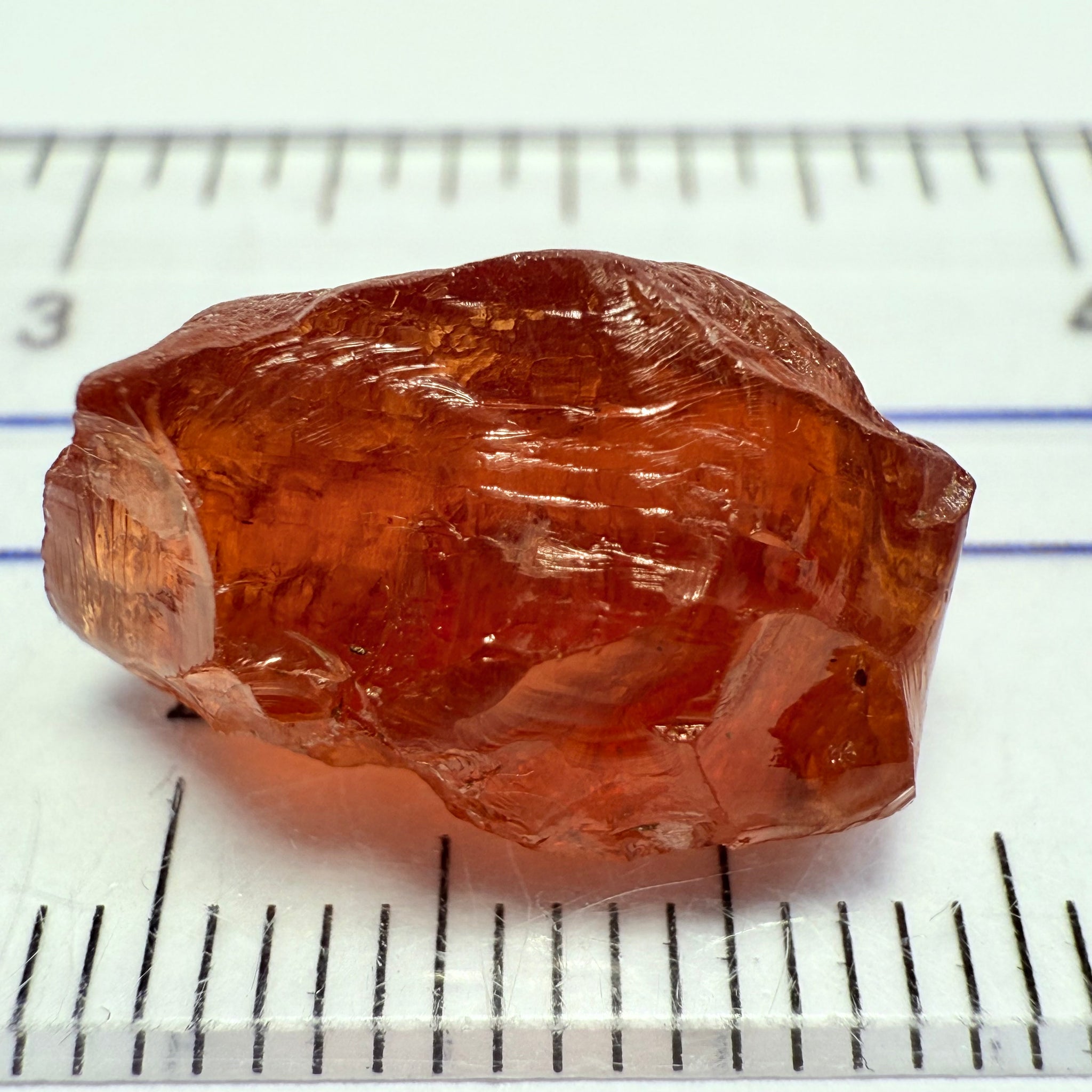 Malaya Garnet, 12.25ct, Super rare size, Tanzania, Untreated Unheated. Just faint parallel silk lines, I have backlit some photos so you can see the silk cannot be seen by the naked eye, very vivid bright colour