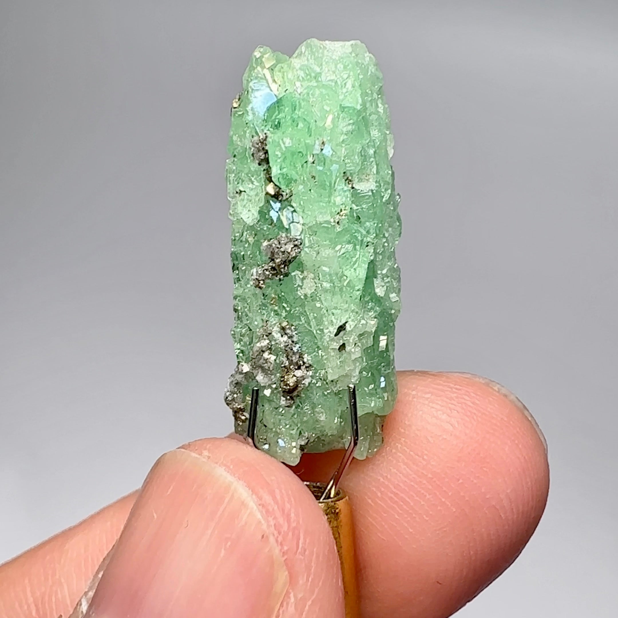 18.58ct Tsavorite Crystal, Merelani, Tanzania