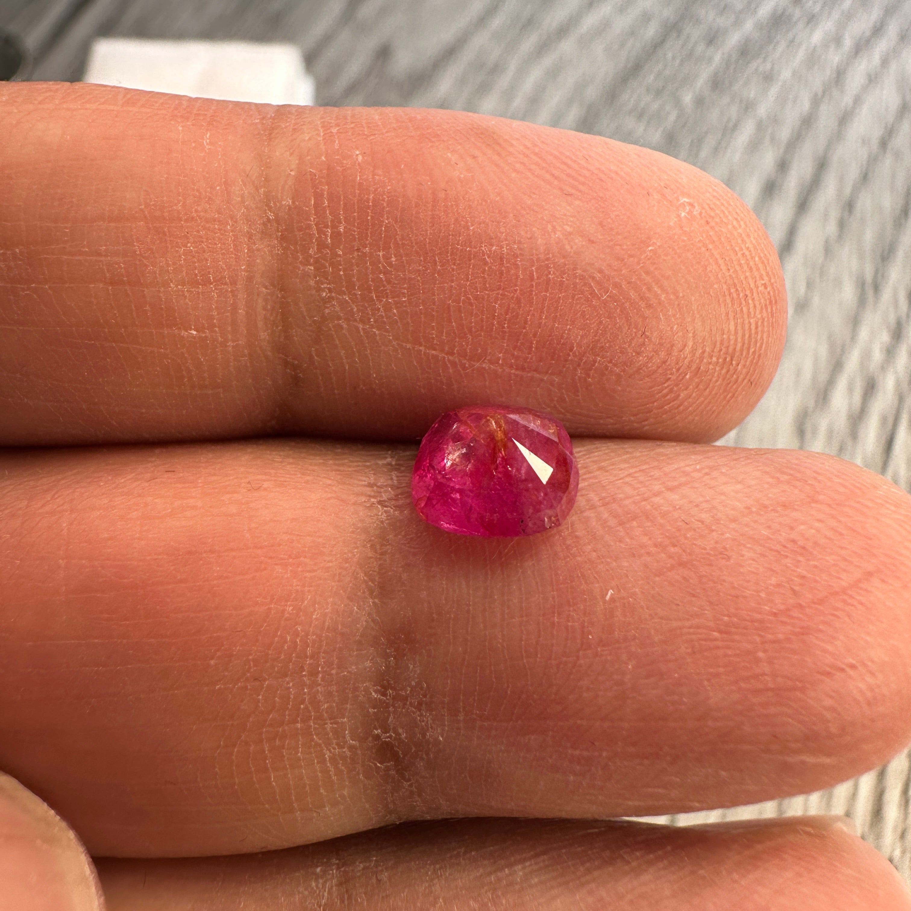 1.89ct Winza Ruby, Tanzania, Untreated, Unheated. Has inclusions