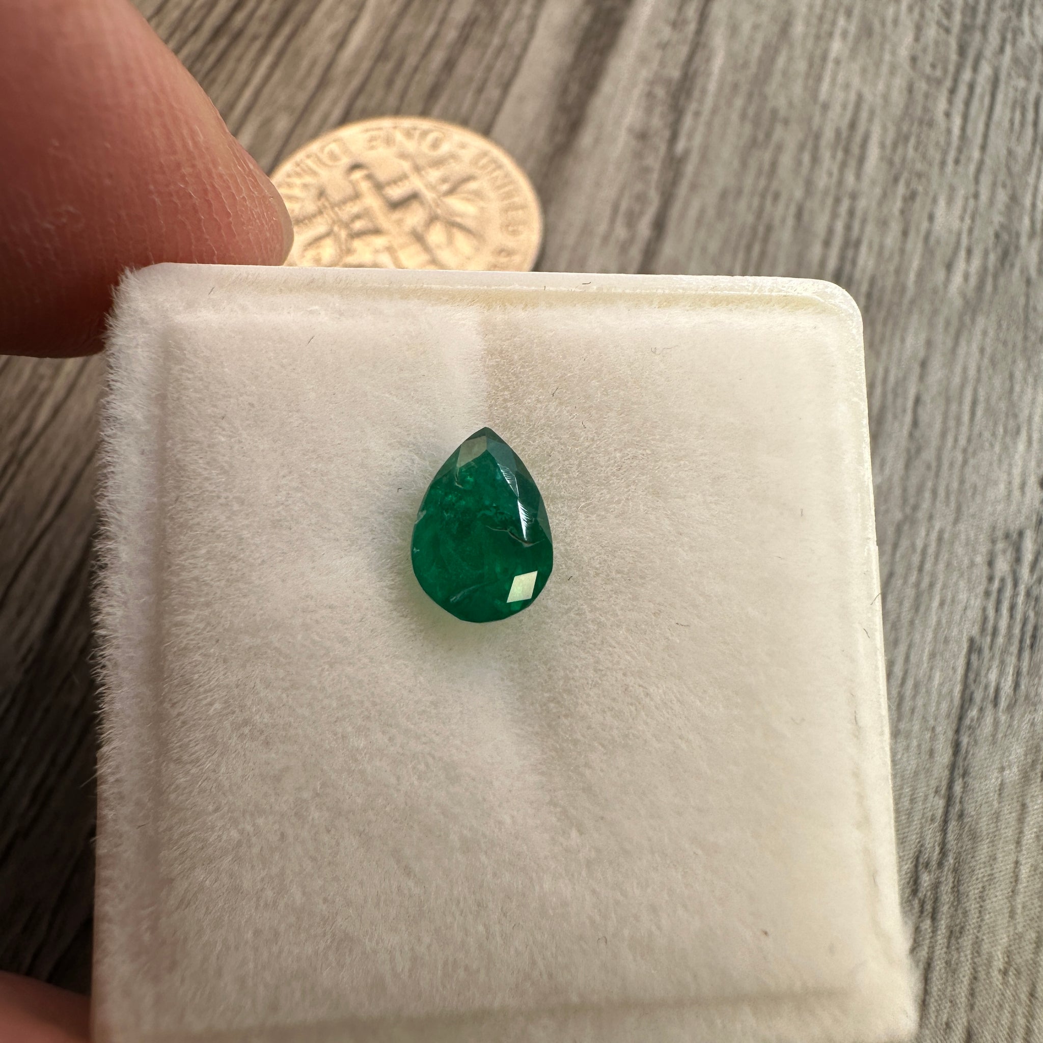 Emerald, 0.50ct, Tanzania, No Oil, Untreated Unheated
