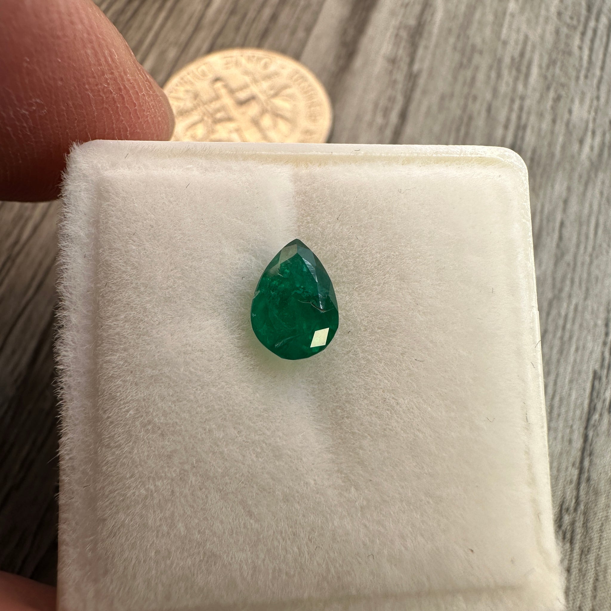 Emerald, 0.50ct, Tanzania, No Oil, Untreated Unheated
