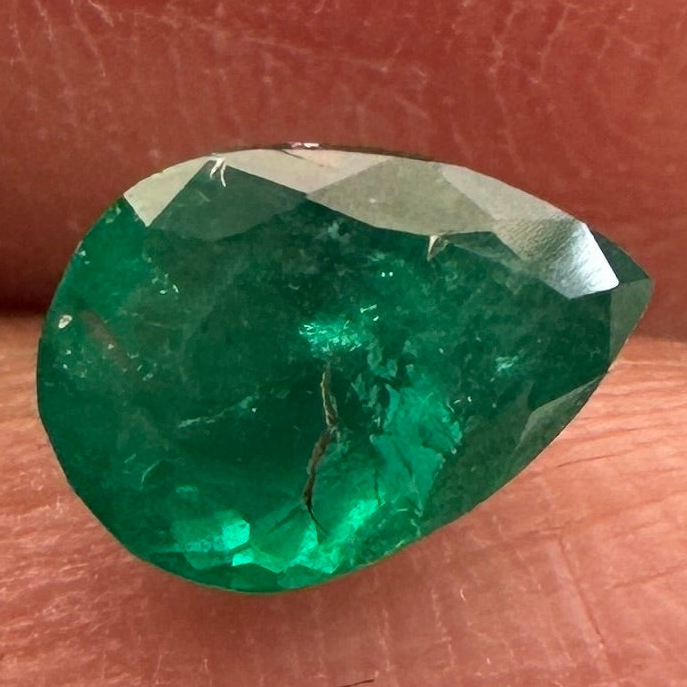 Emerald, 0.50ct, Tanzania, No Oil, Untreated Unheated