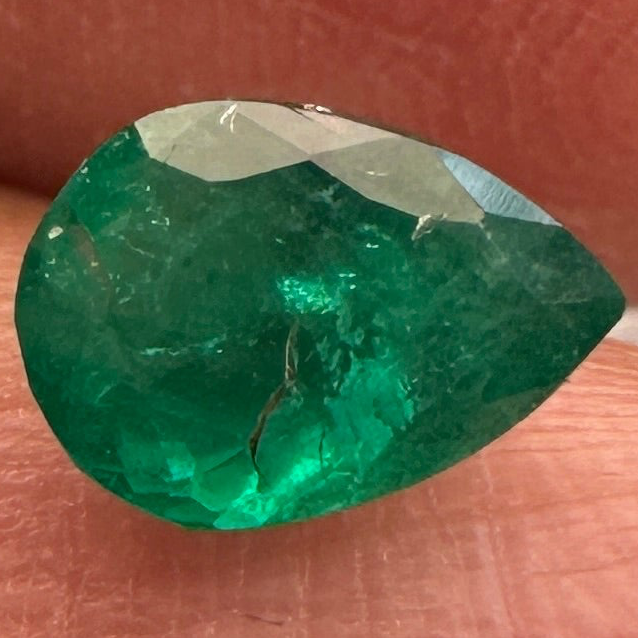Emerald, 0.50ct, Tanzania, No Oil, Untreated Unheated