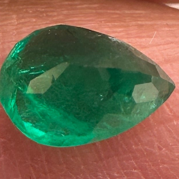 Emerald, 0.50ct, Tanzania, No Oil, Untreated Unheated