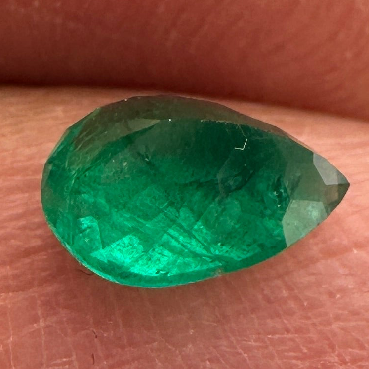 Emerald, 0.50ct, Tanzania, No Oil, Untreated Unheated