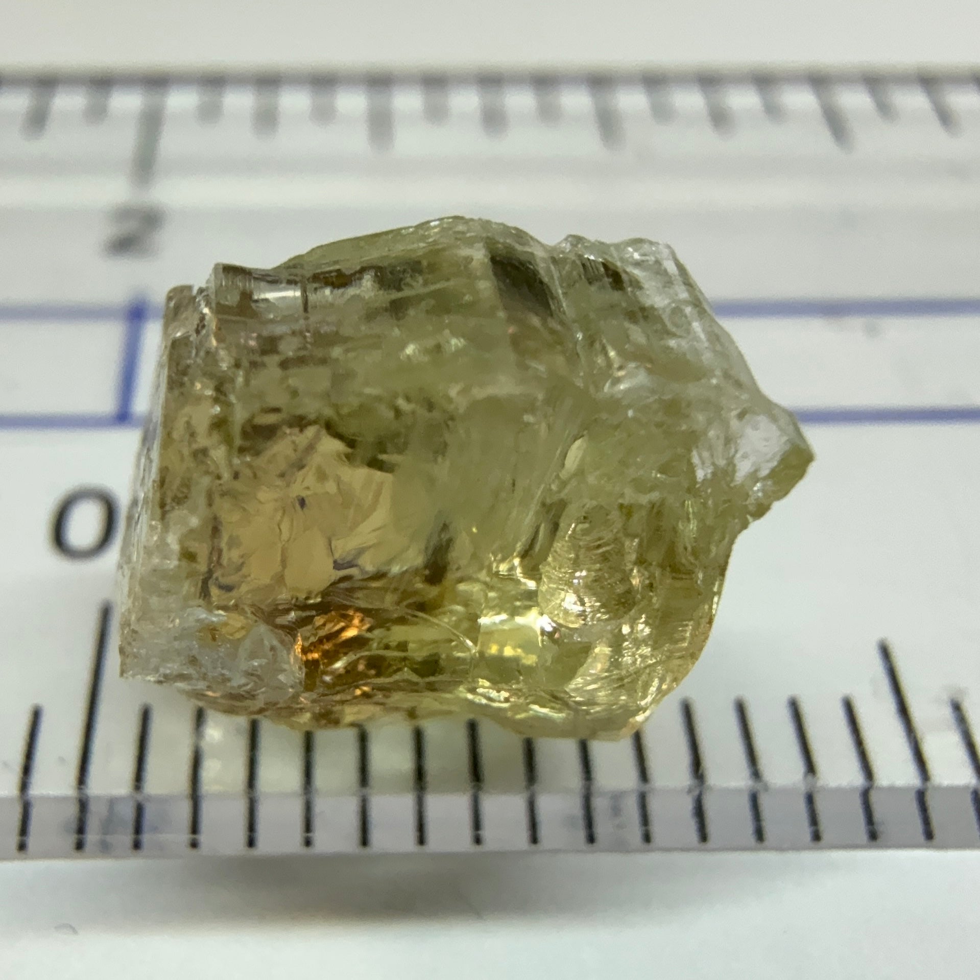 Tanzanite / Green Zoisite, 5.73ct, Tanzania, Unheated Untreated, needles and slight inclusions on the outside