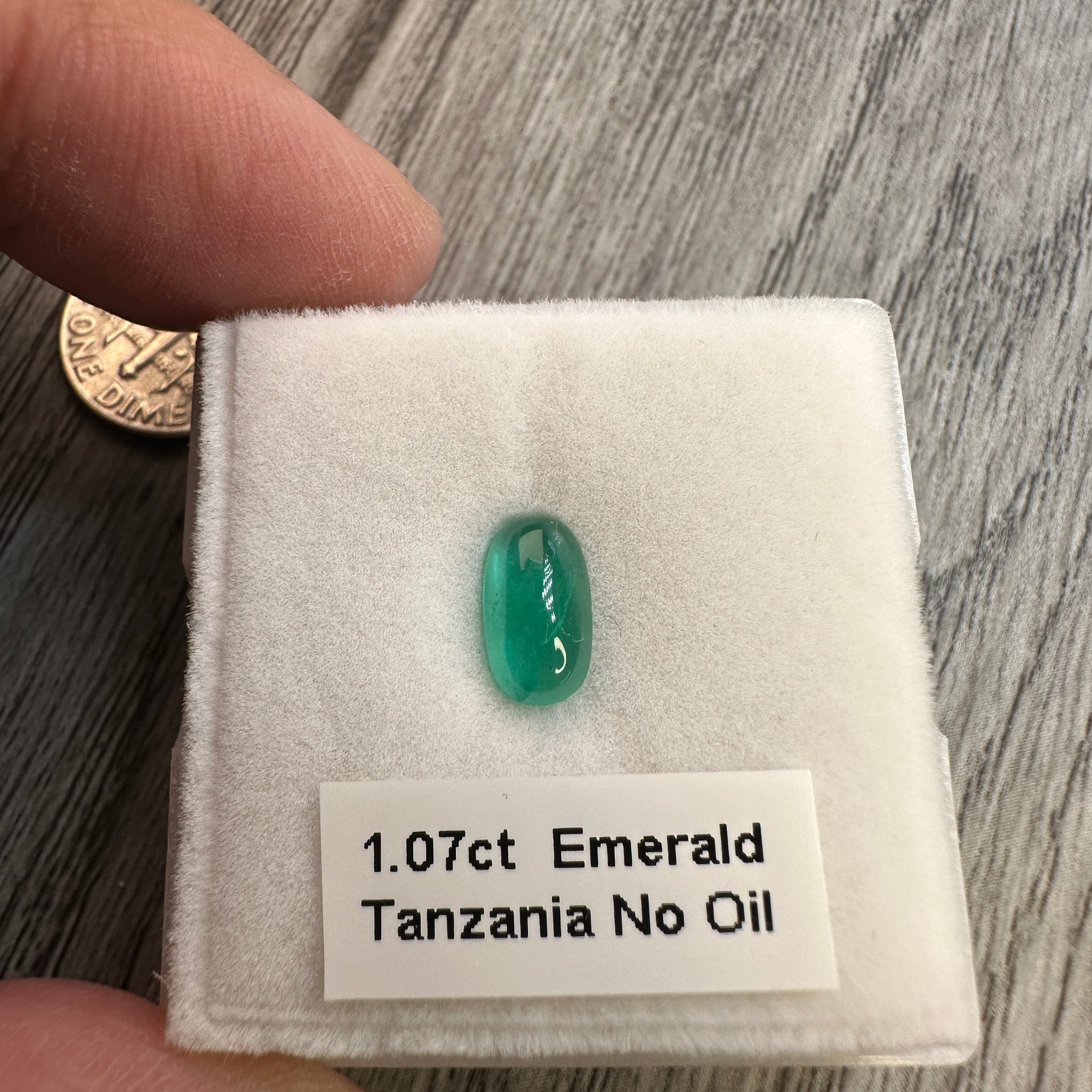 Emerald, 1.07ct, Tanzania, No Oil, Untreated Unheated