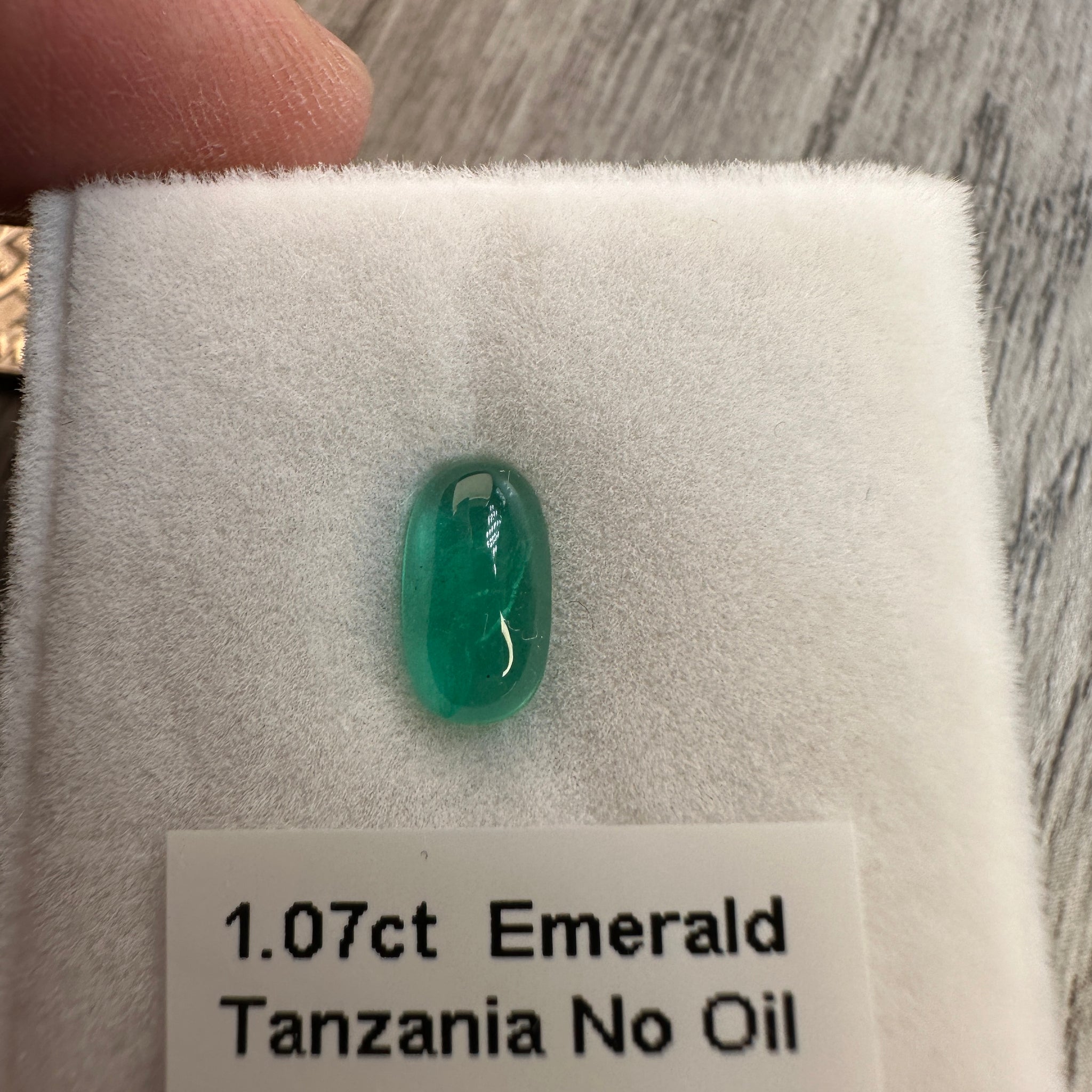 Emerald, 1.07ct, Tanzania, No Oil, Untreated Unheated