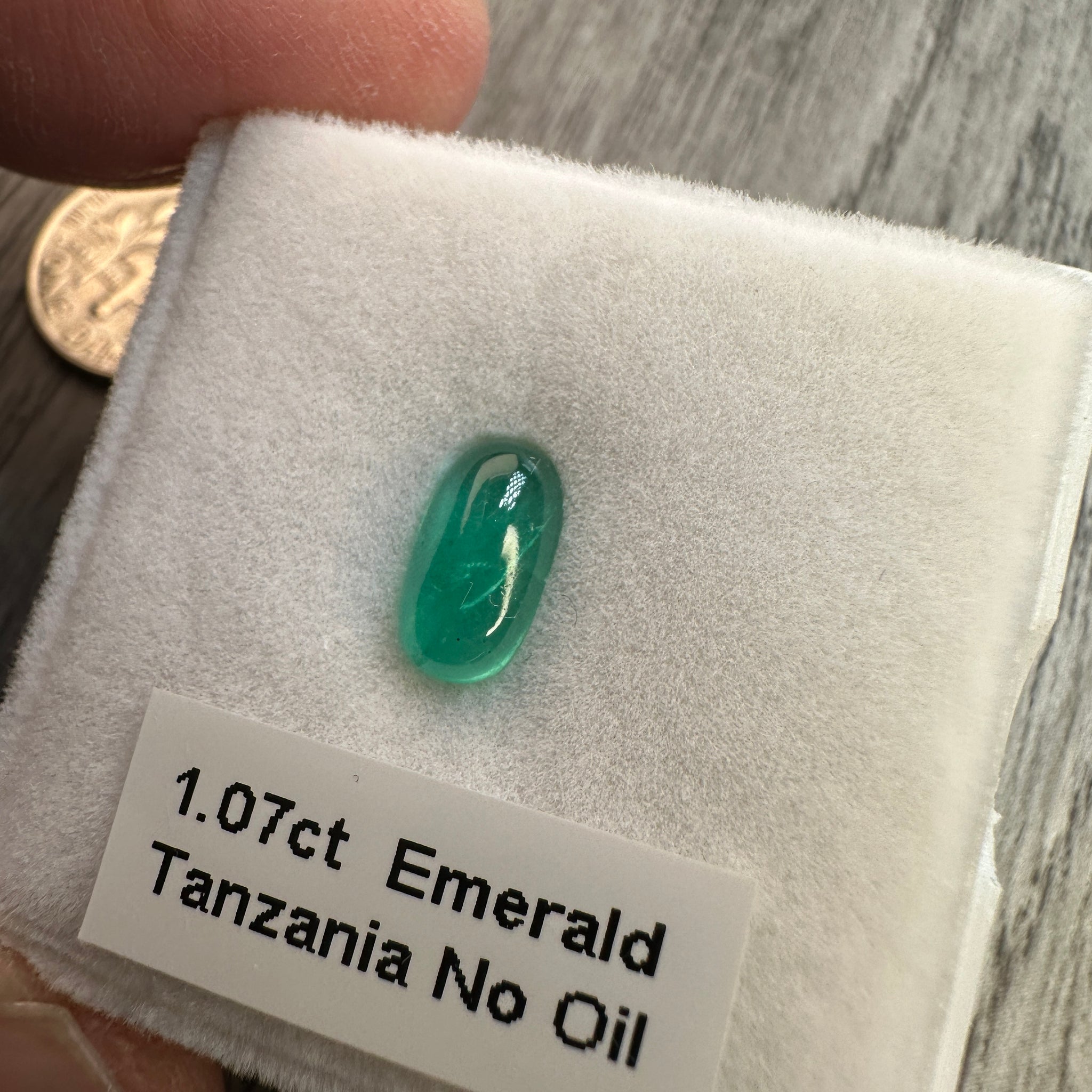 Emerald, 1.07ct, Tanzania, No Oil, Untreated Unheated