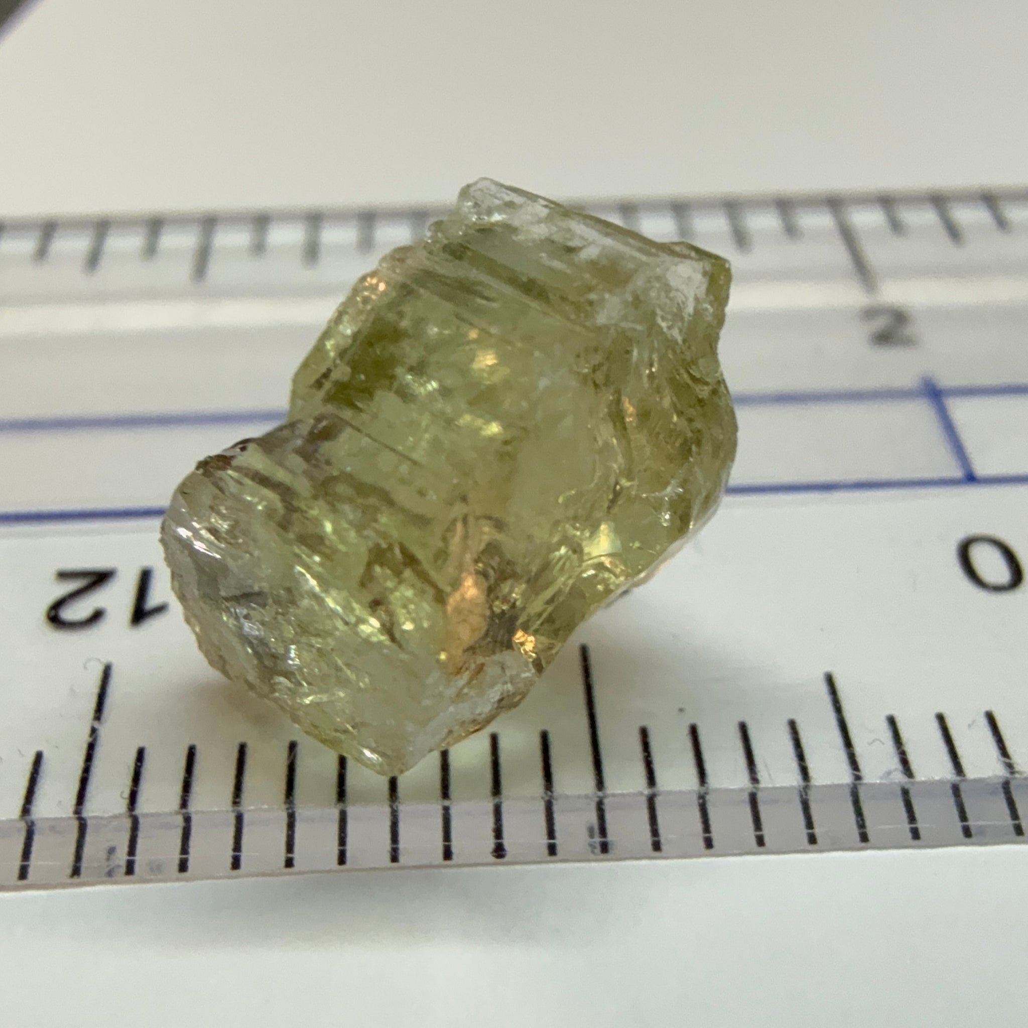 Tanzanite / Green Zoisite, 5.73ct, Tanzania, Unheated Untreated, needles and slight inclusions on the outside