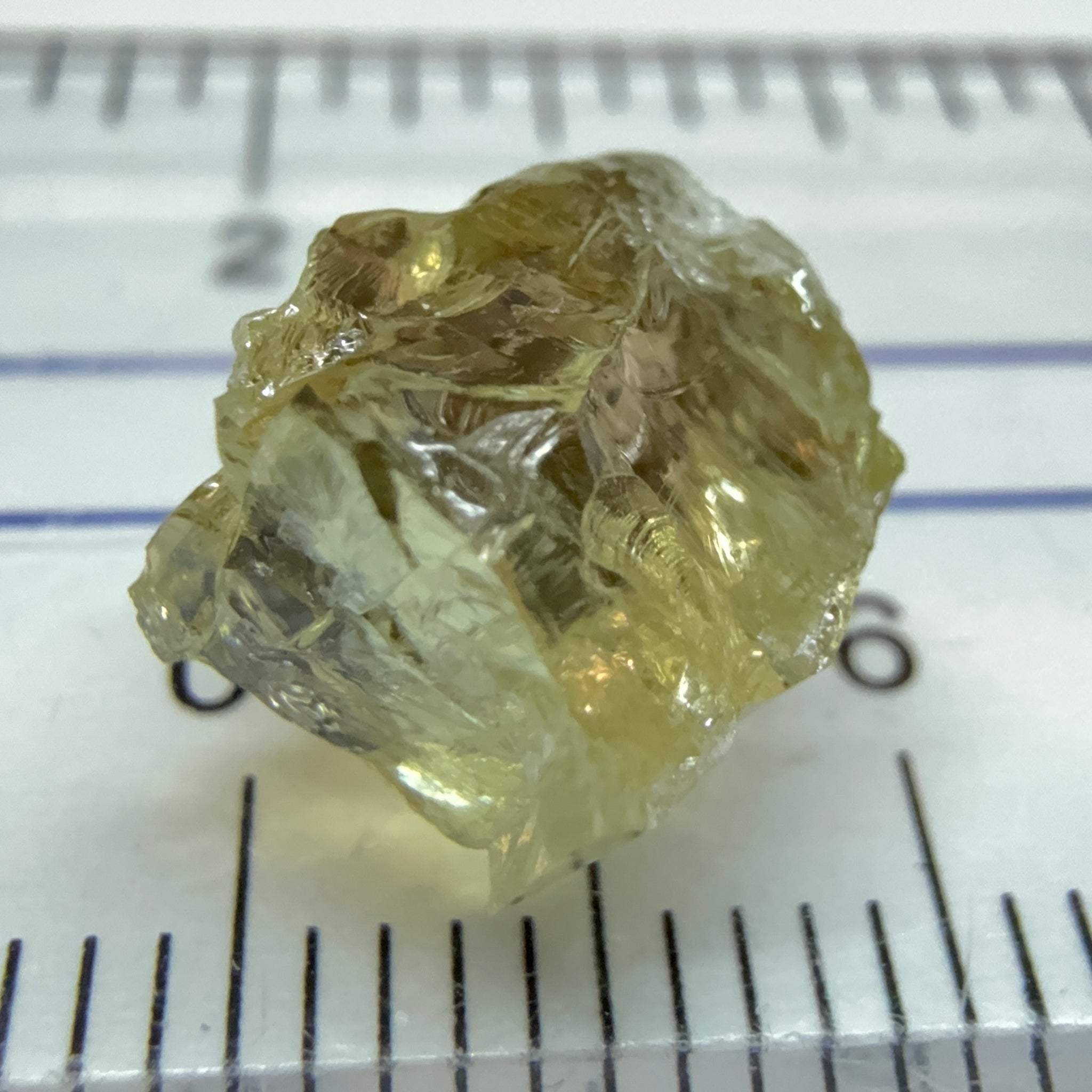 Tanzanite / Green Zoisite, 5.73ct, Tanzania, Unheated Untreated, needles and slight inclusions on the outside