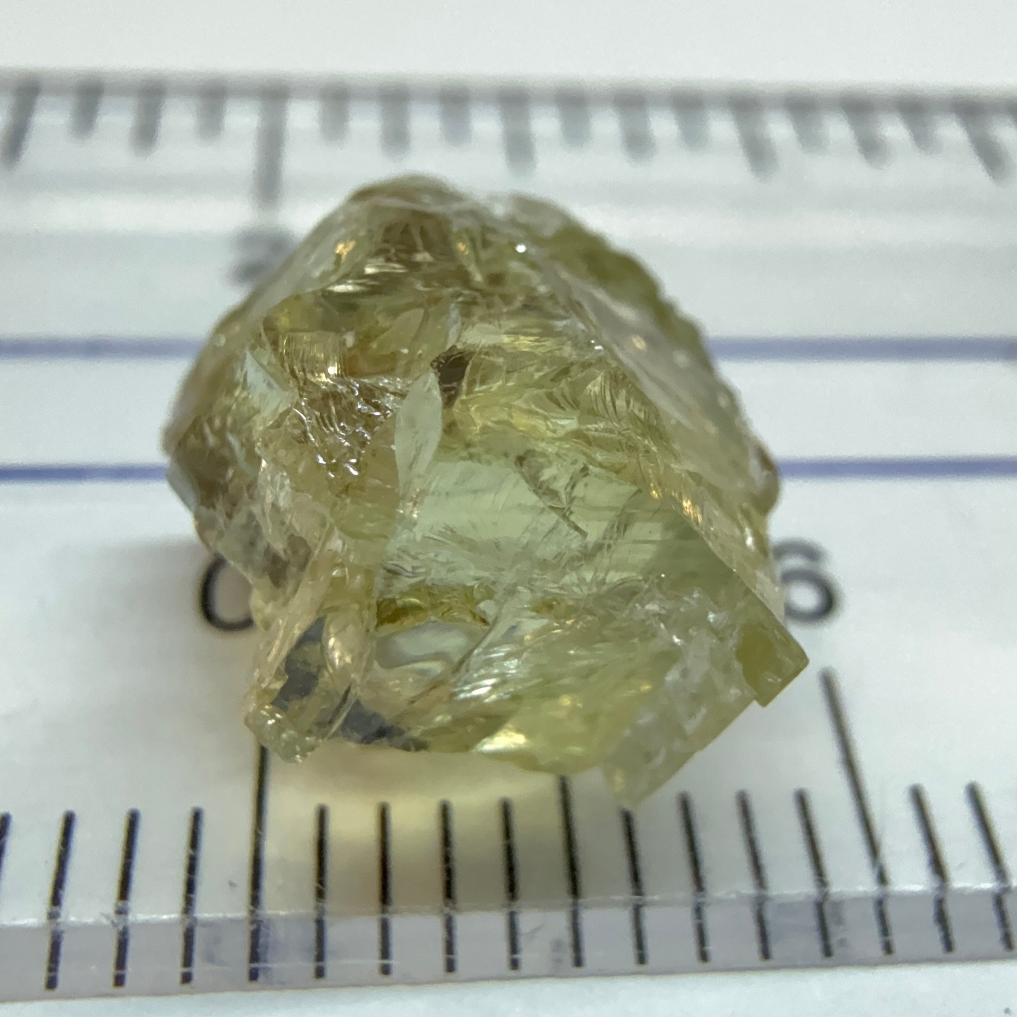 Tanzanite / Green Zoisite, 5.73ct, Tanzania, Unheated Untreated, needles and slight inclusions on the outside