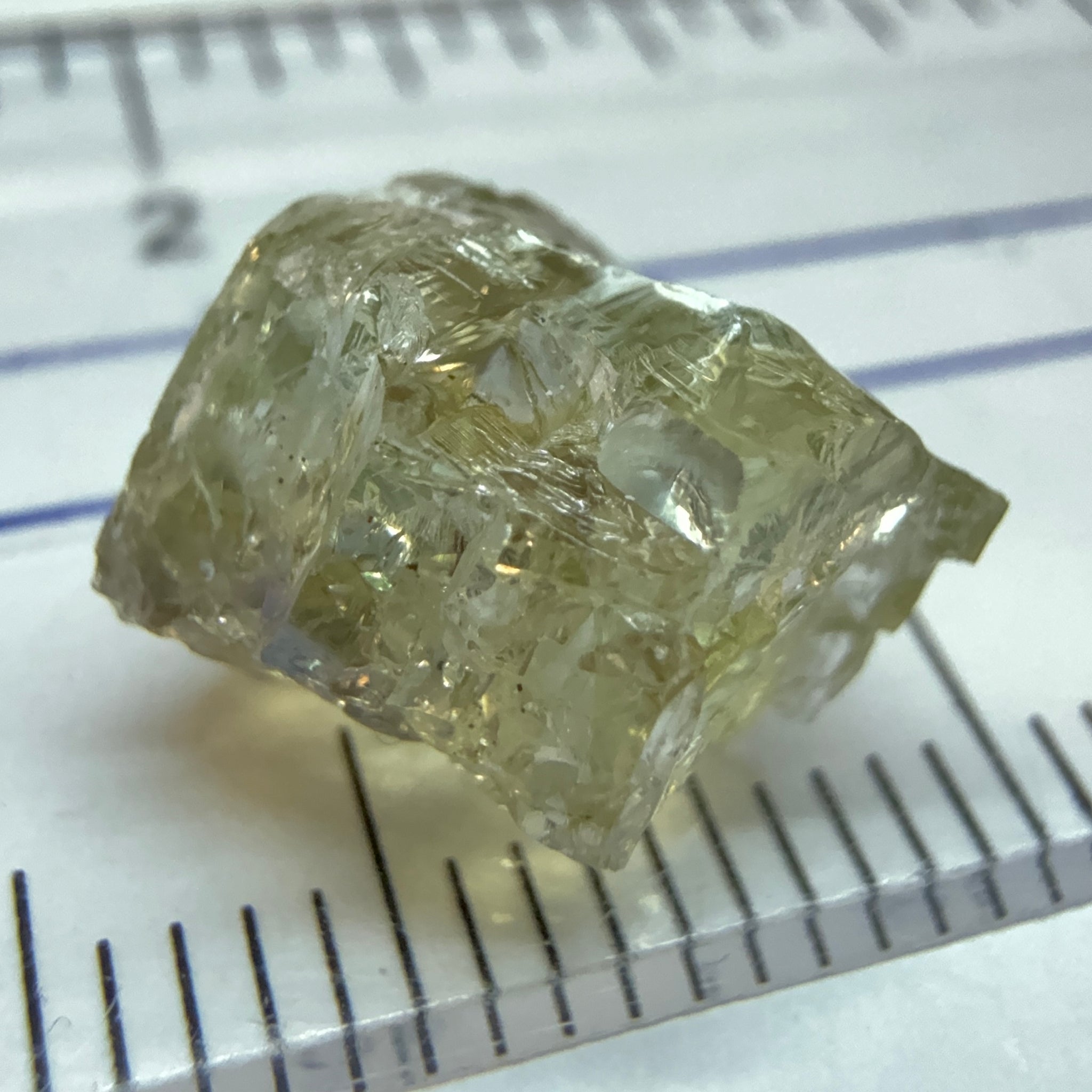 Tanzanite / Green Zoisite, 5.73ct, Tanzania, Unheated Untreated, needles and slight inclusions on the outside