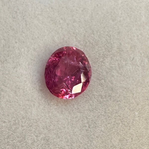 Winza Ruby, 0.51ct, Tanzania, Unheated Untreated. Native cut