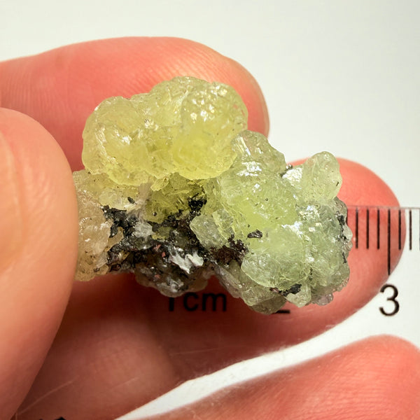 Prehnite Crystal, 29.30ct, Merelani Hills, Tanzania, Unheated Untreated